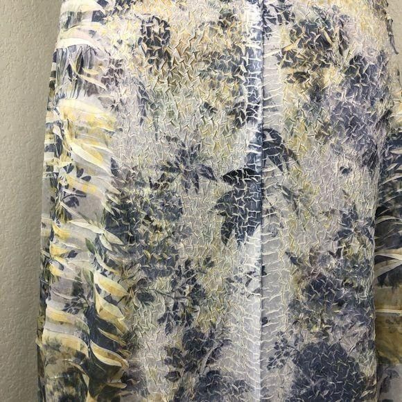 Japanese Brand × Vintage Yoshiki Hishinuma Midi Skirt Pleat Heat Crinkle Shibori Size 24" / US 00 / IT 34 - 9 Thumbnail