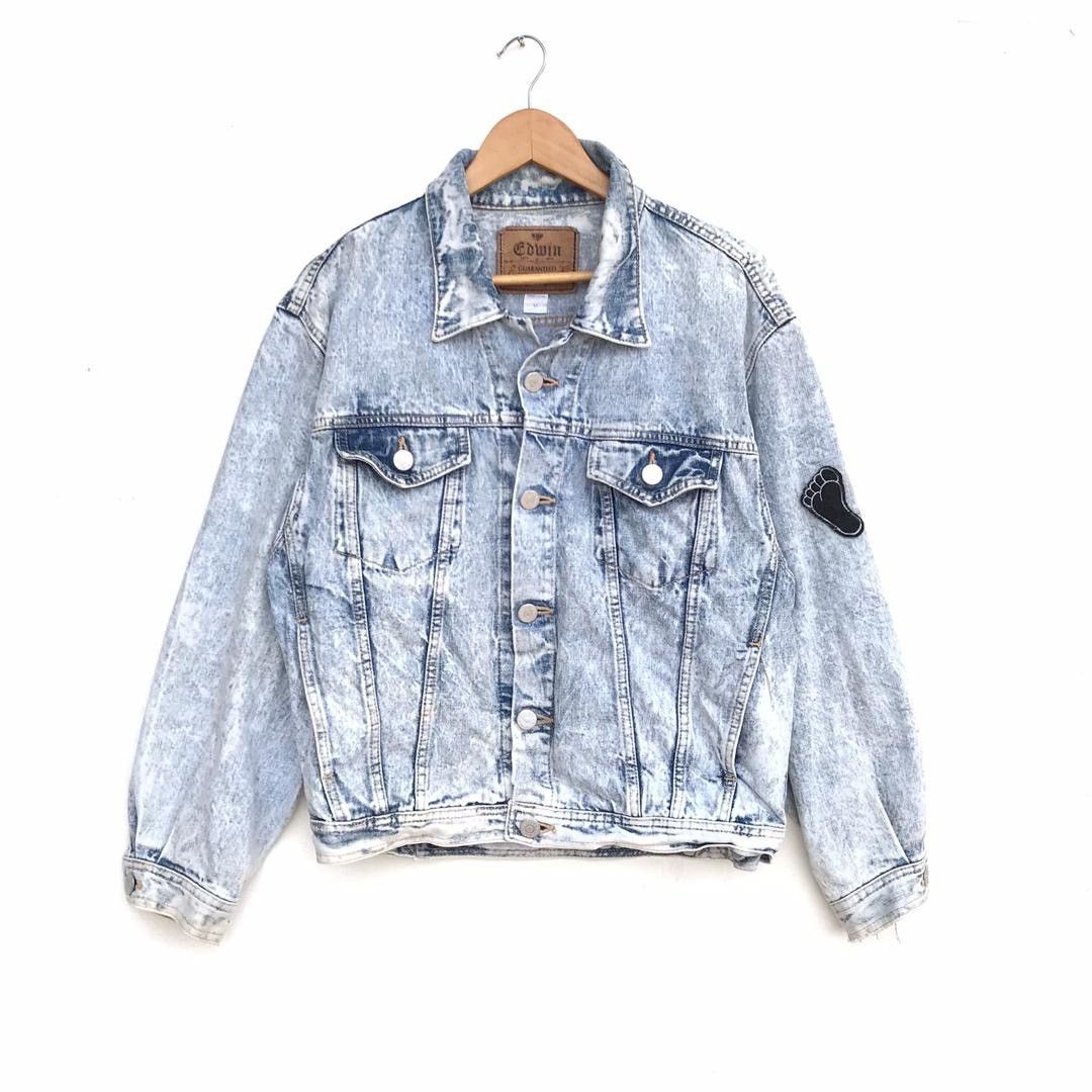 Edwin vintage edwin acidwash trucker jean Size US M / EU 48-50 / 2 - 1 Thumbnail