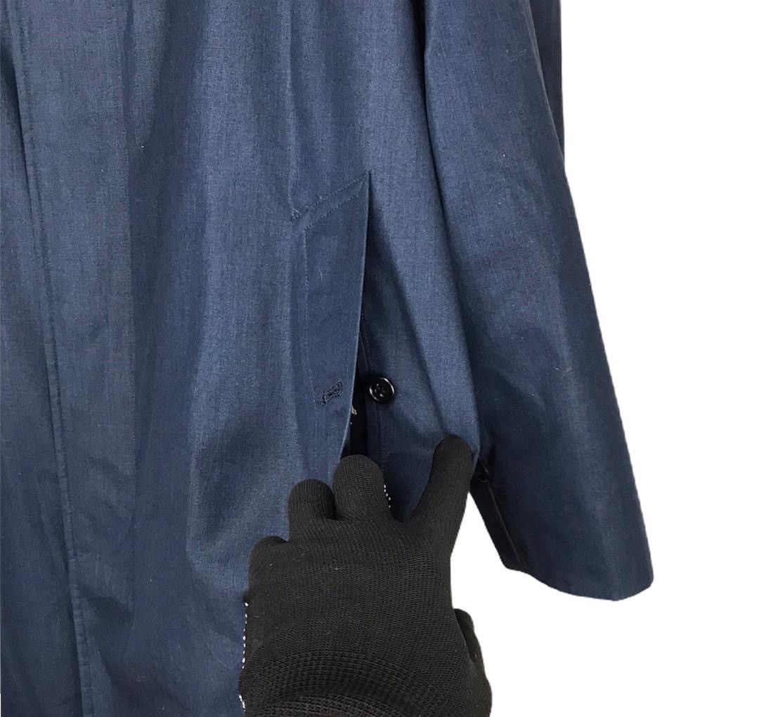 Burberry Vintage burberrys dark blue long coat jacket Size US M / EU 48-50 / 2 - 5 Thumbnail