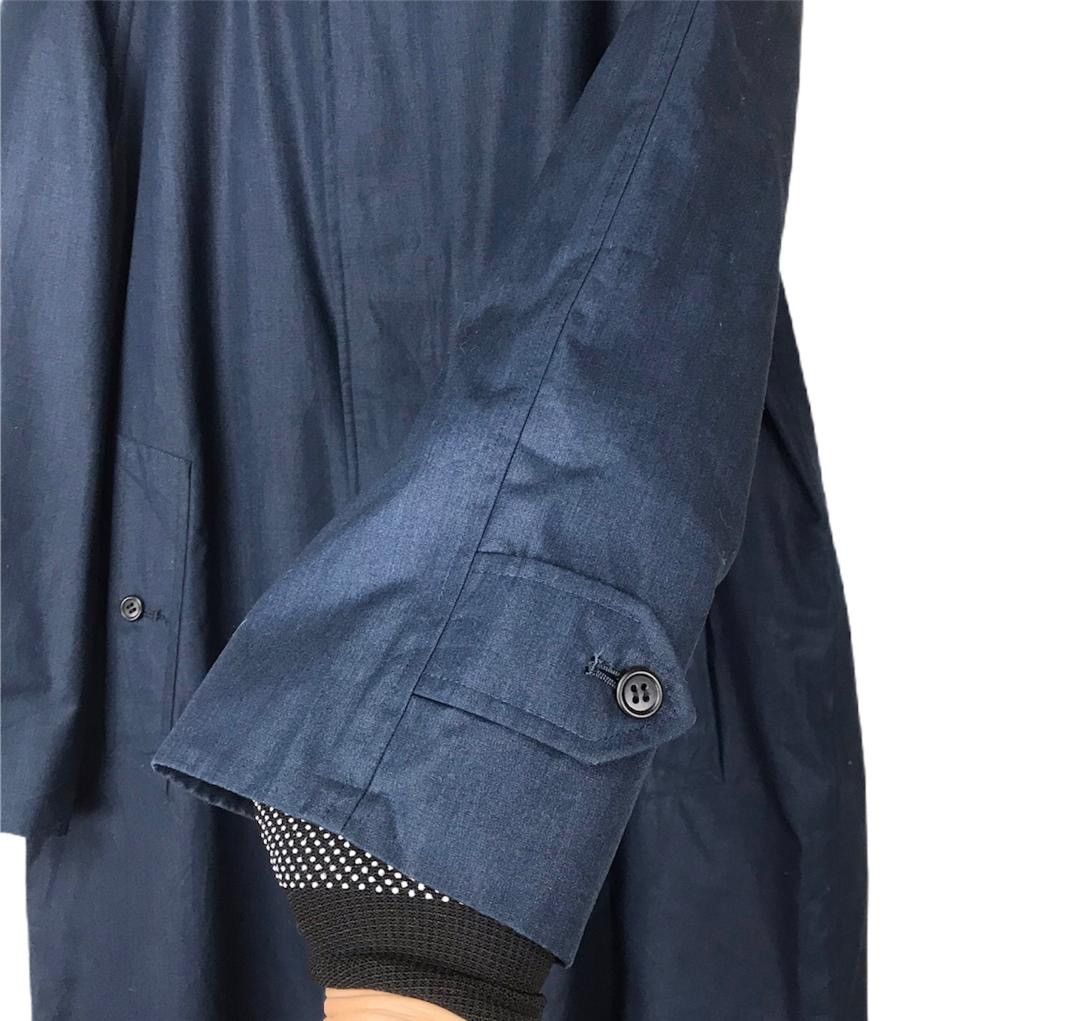 Burberry Vintage burberrys dark blue long coat jacket Size US M / EU 48-50 / 2 - 4 Thumbnail