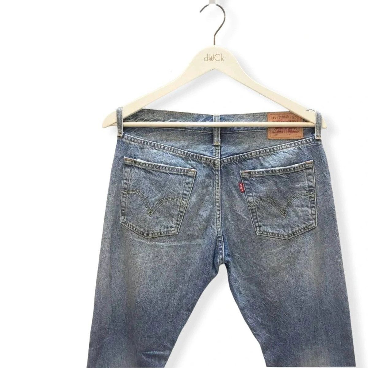 Levi's VINTAGE SICK LEVIS501 BUTTON FLY LIGHT WASH DENIM SIZE 32x27 Size US 32 / EU 48 - 10 Thumbnail