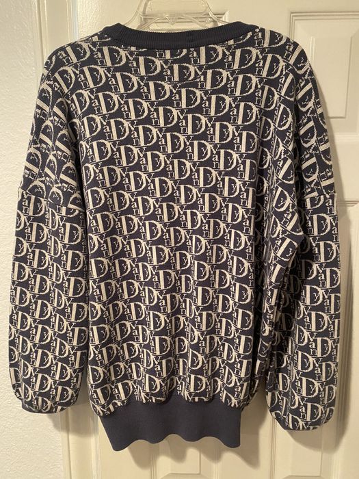 Vandy The Pink VandyThePink Dior/Vior Monogram Knit Sweater