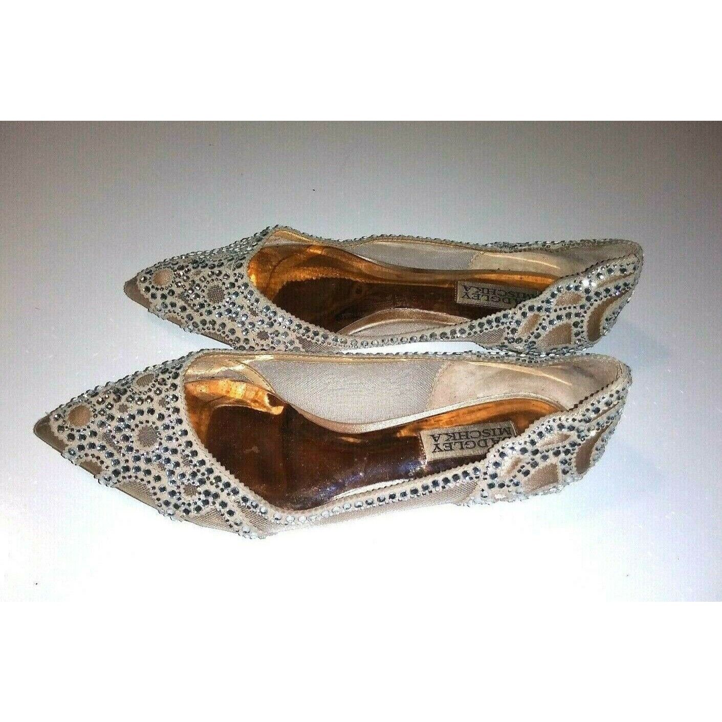 badgley mischka gigi flats
