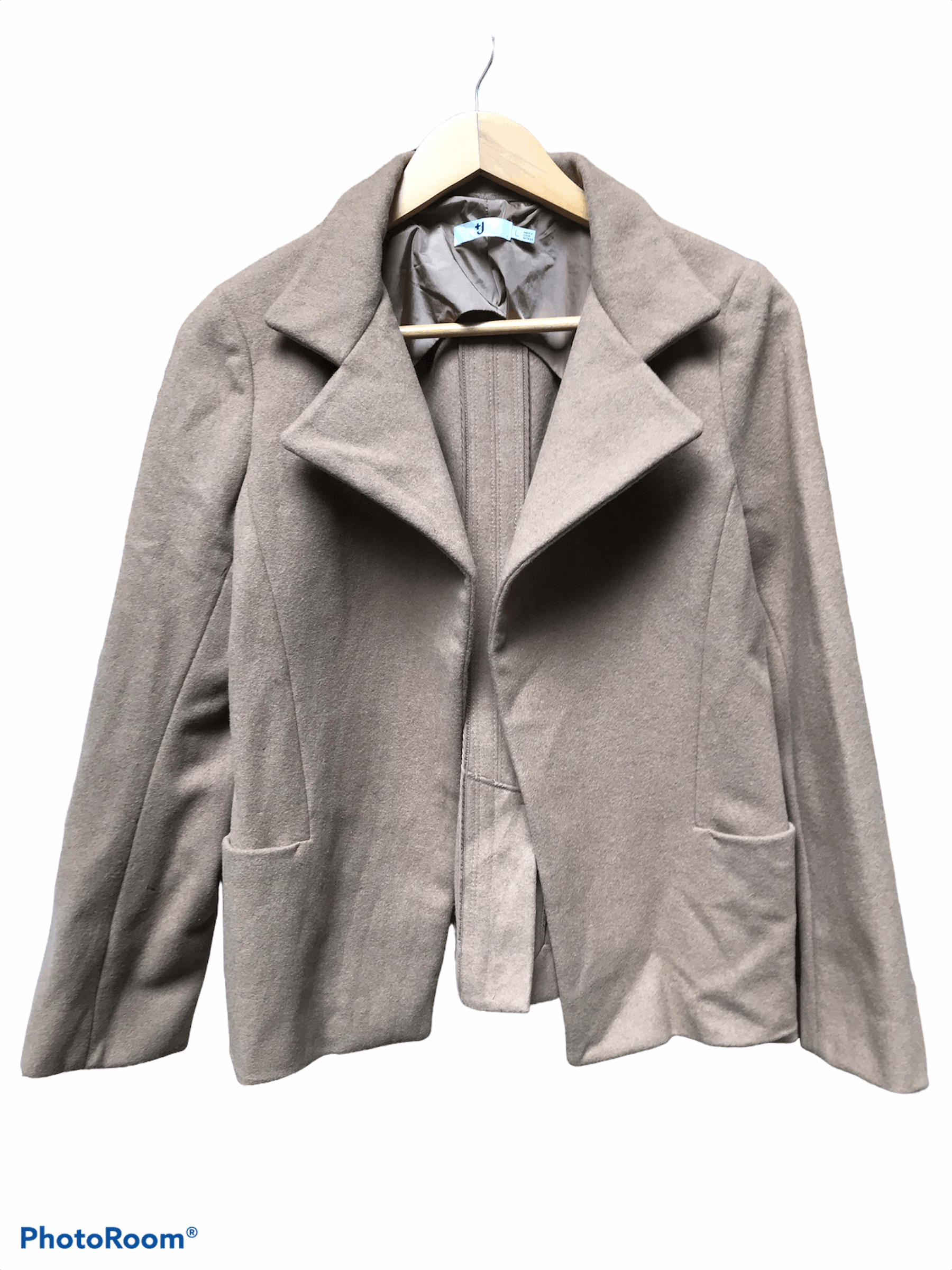 Jil Sander x Uniqlo Wool Buttonless Jacket