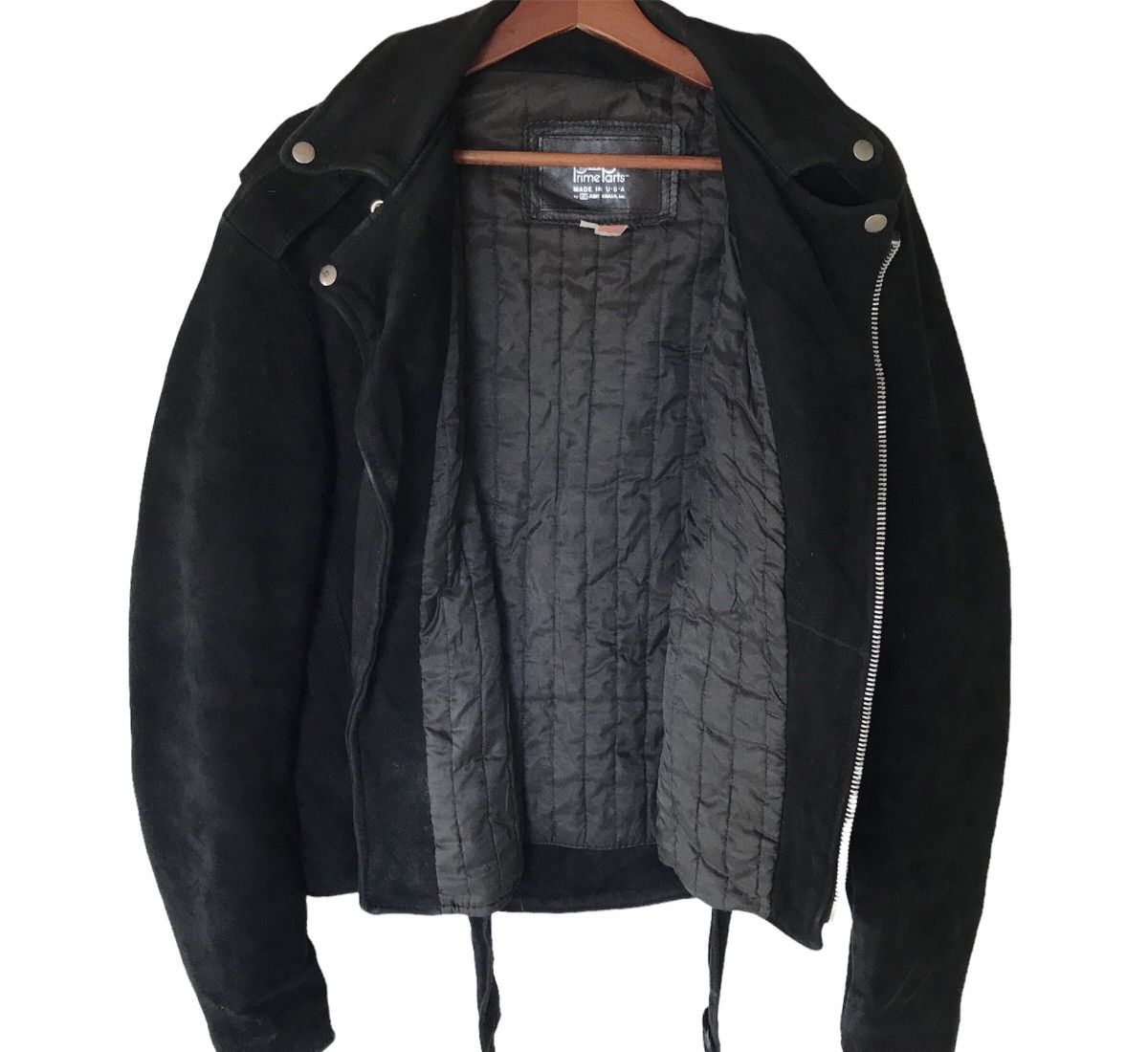 Vintage Vintage Frime Parts Double Collar Leather Jacket Made In Usa Size US M / EU 48-50 / 2 - 4 Thumbnail