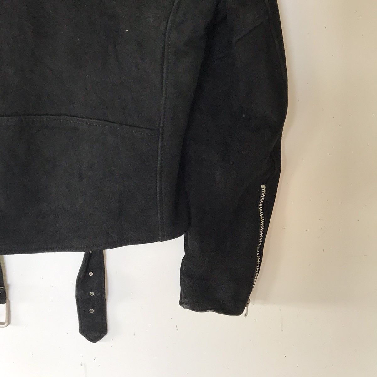 Vintage Vintage Frime Parts Double Collar Leather Jacket Made In Usa Size US M / EU 48-50 / 2 - 12 Thumbnail
