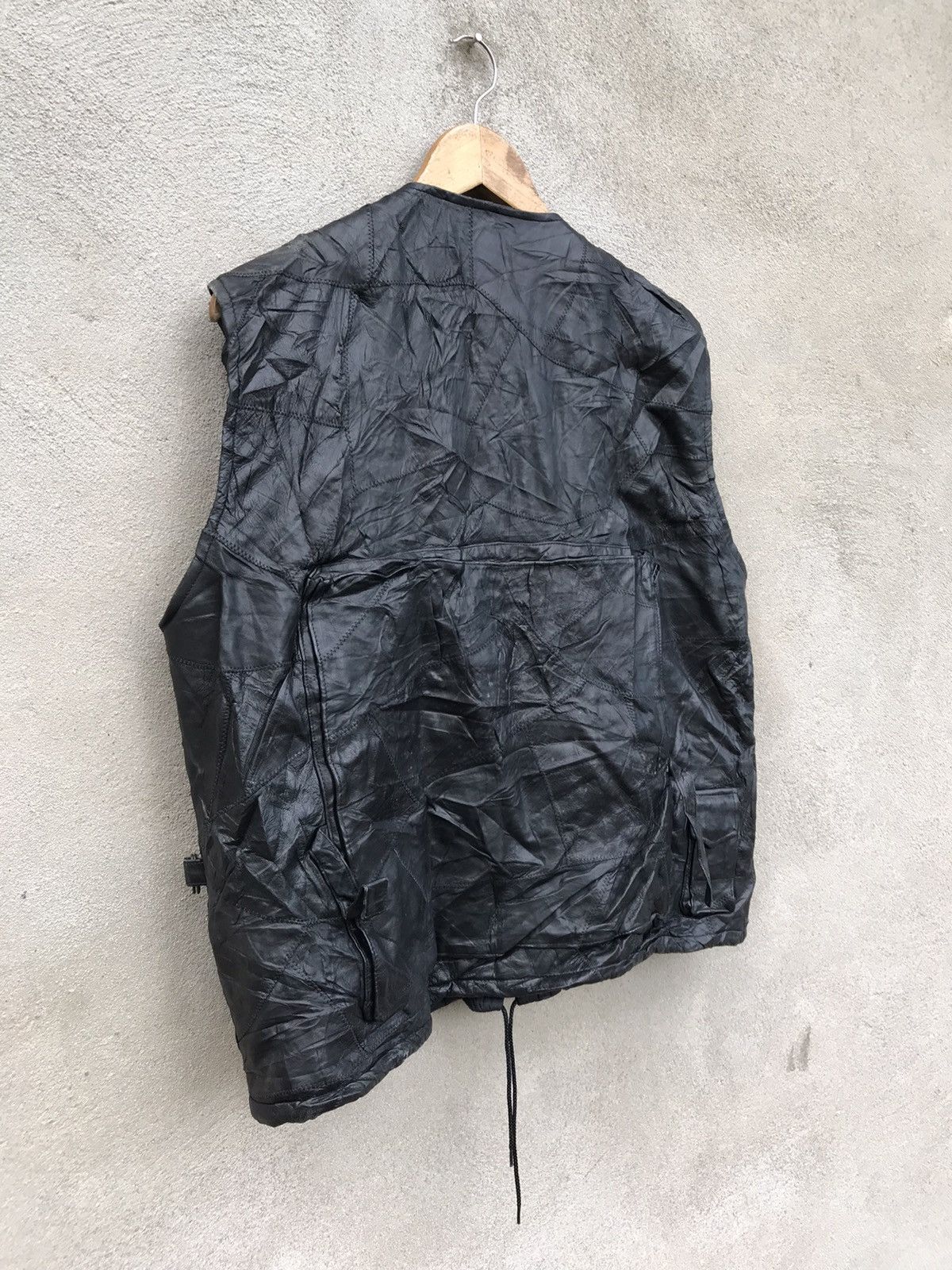 Beauty Beast RARE TACTICAL HALF LEATHER JACKET FOR BIKER HARLEY DAVIDSON Size US L / EU 52-54 / 3 - 8 Thumbnail