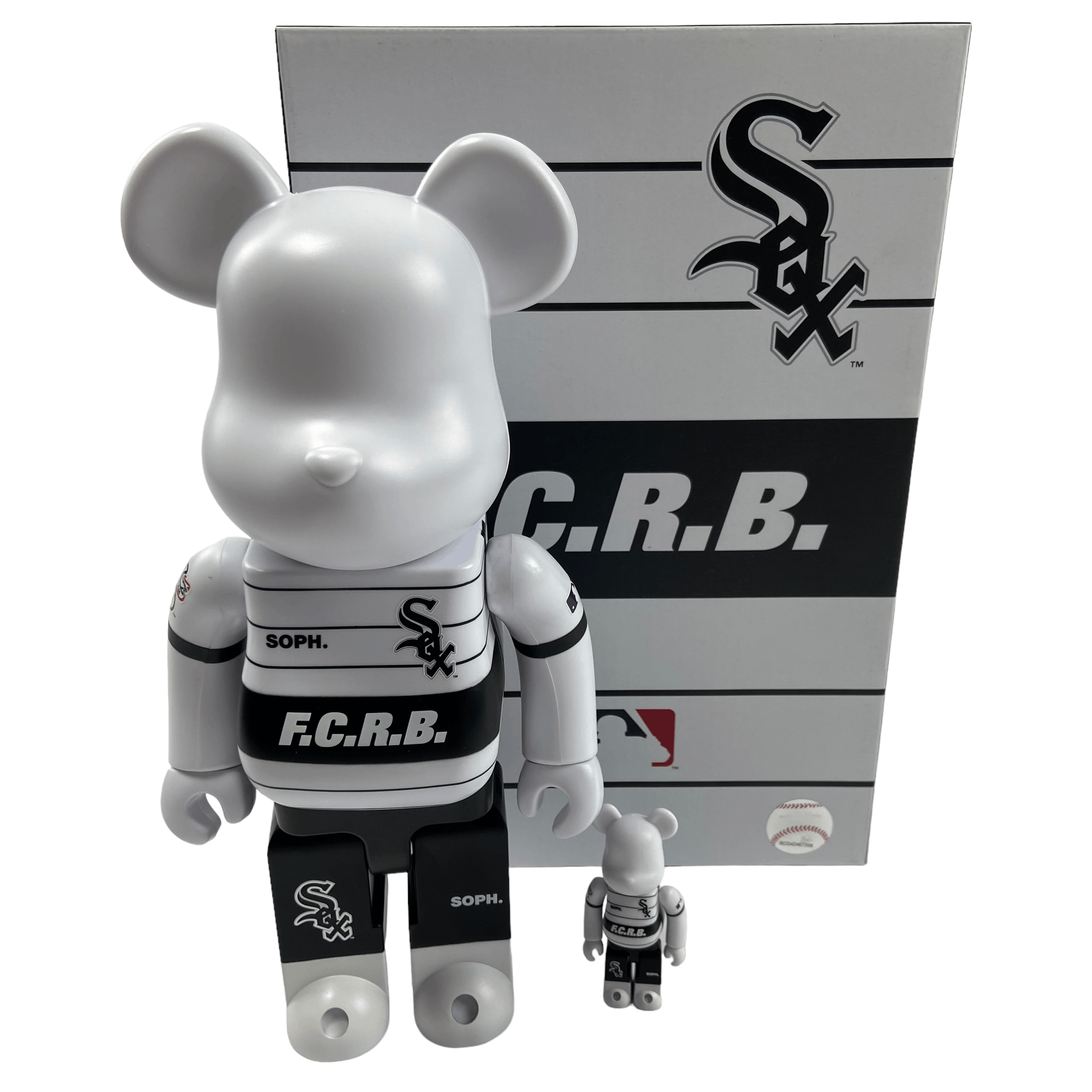 Bearbrick F.C.R.B. CHICAGO WHITE SOX-