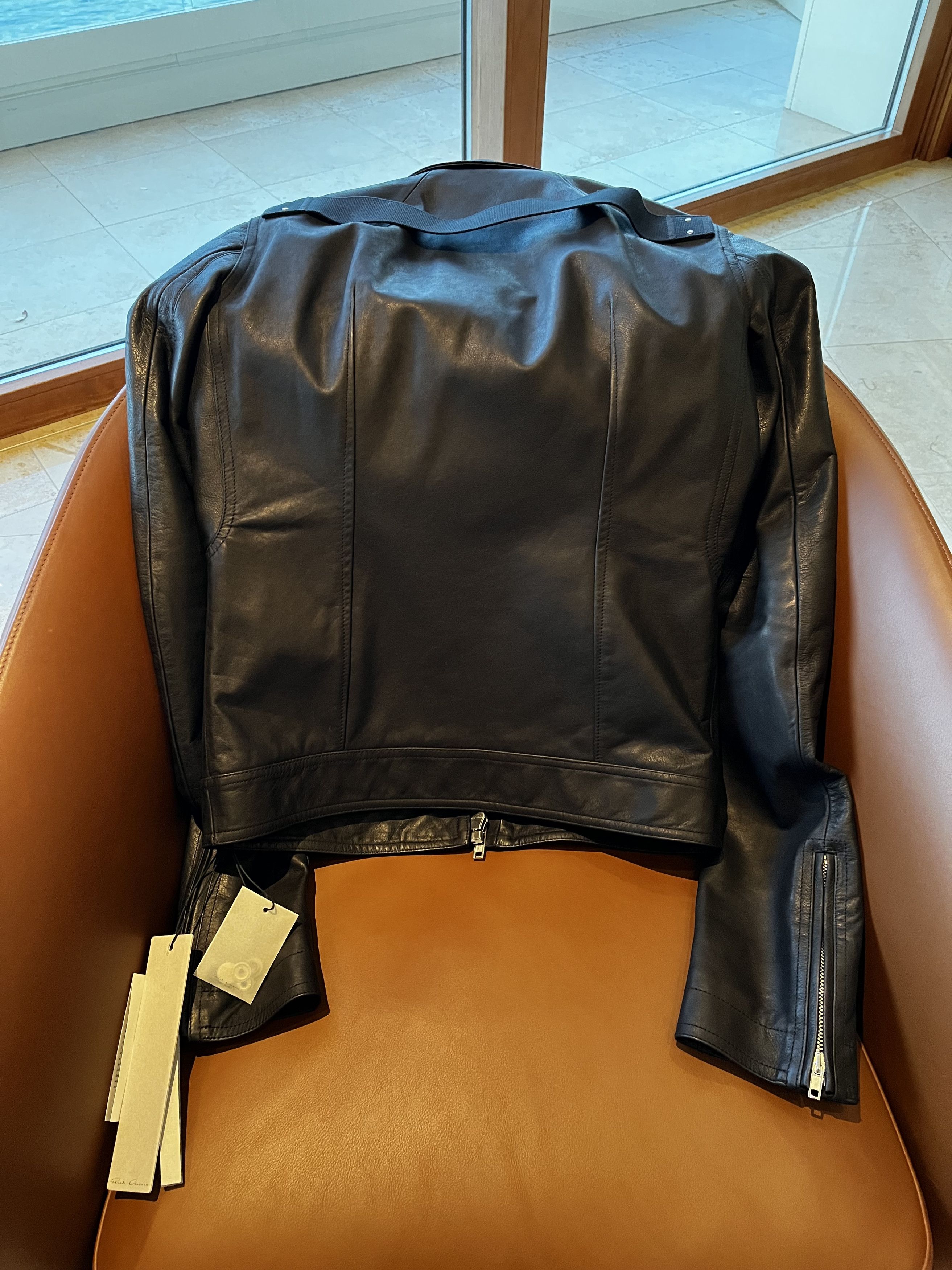 ジャケット・アウター Rick Owens 22SS LEATHER LARRY SHIRTS Rick owens leather shirt 2025
