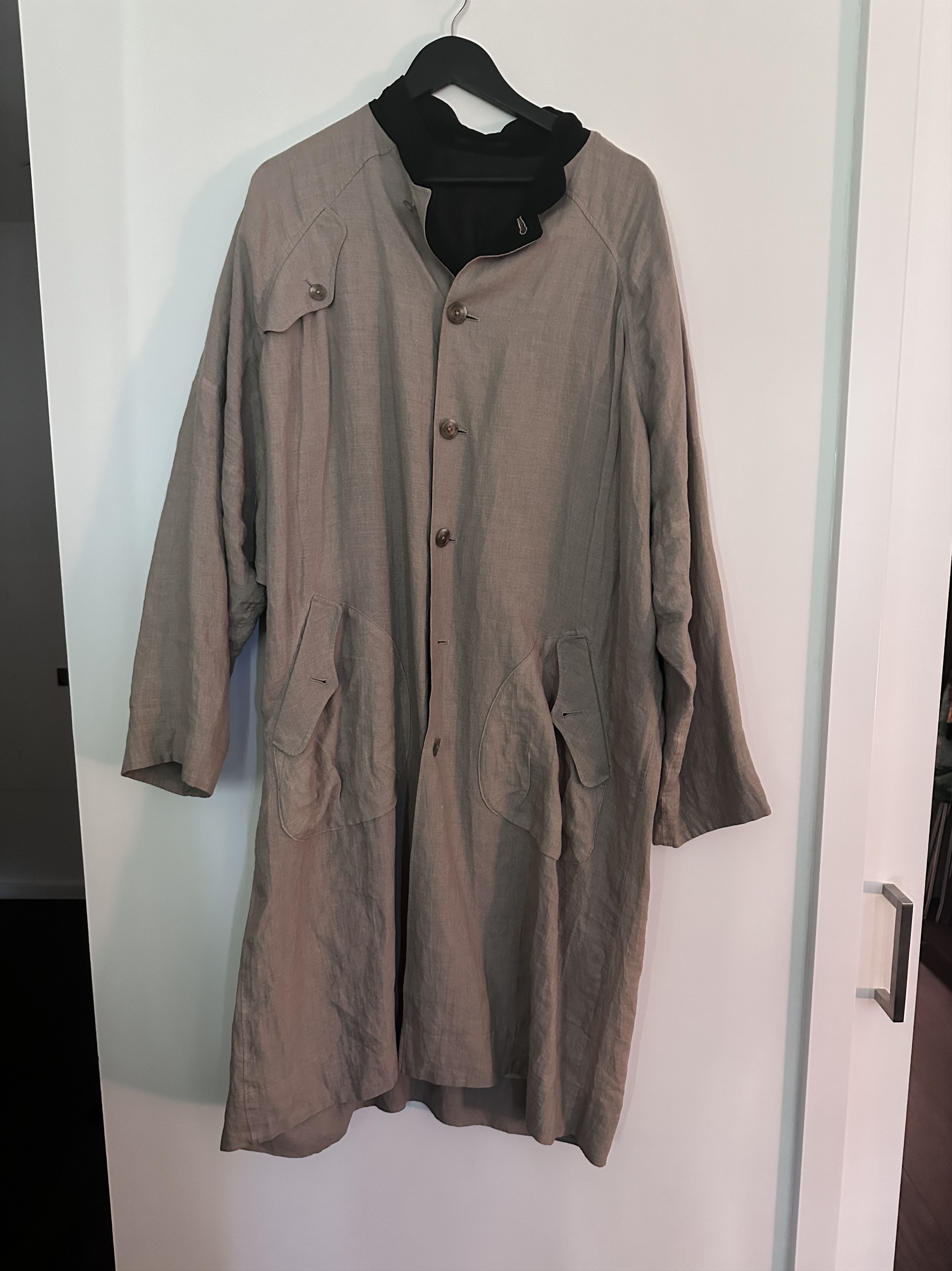 Yohji Yamamoto 19ss white coat