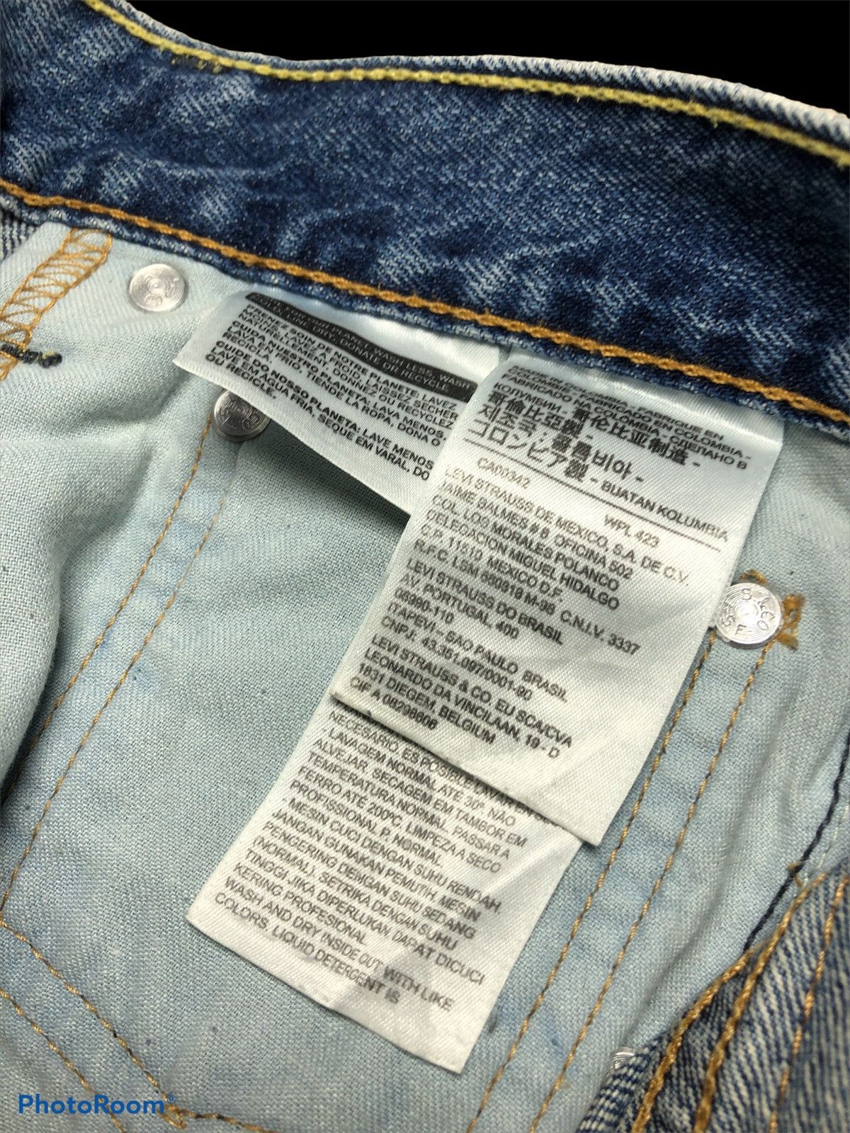 Levi's BOOTCUT LEVIS 527 140 years EDITION DISTRESSED DENIM Size US 33 - 4 Thumbnail
