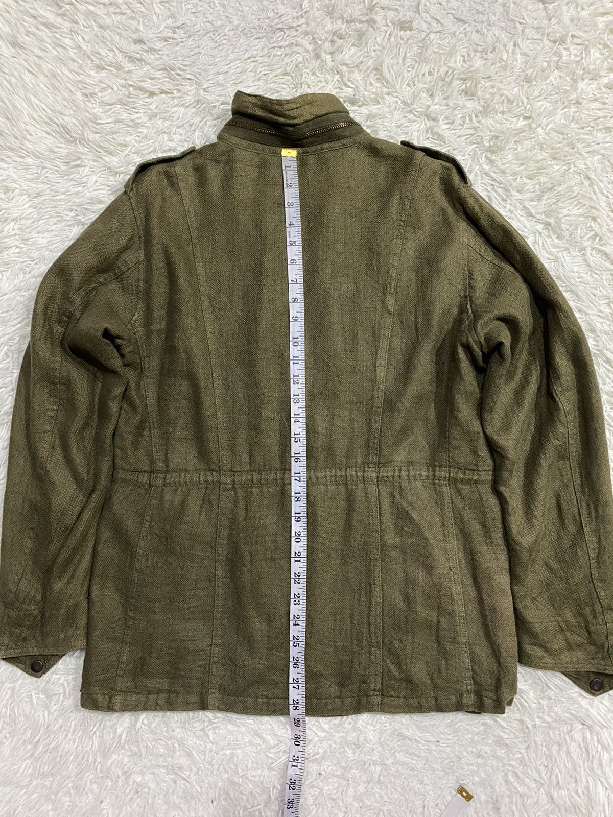 ADAM ET ROPE × Japanese Brand Adam et Rope Depuis 1990 Linen Jacket Size US M / EU 48-50 / 2 - 16 Thumbnail