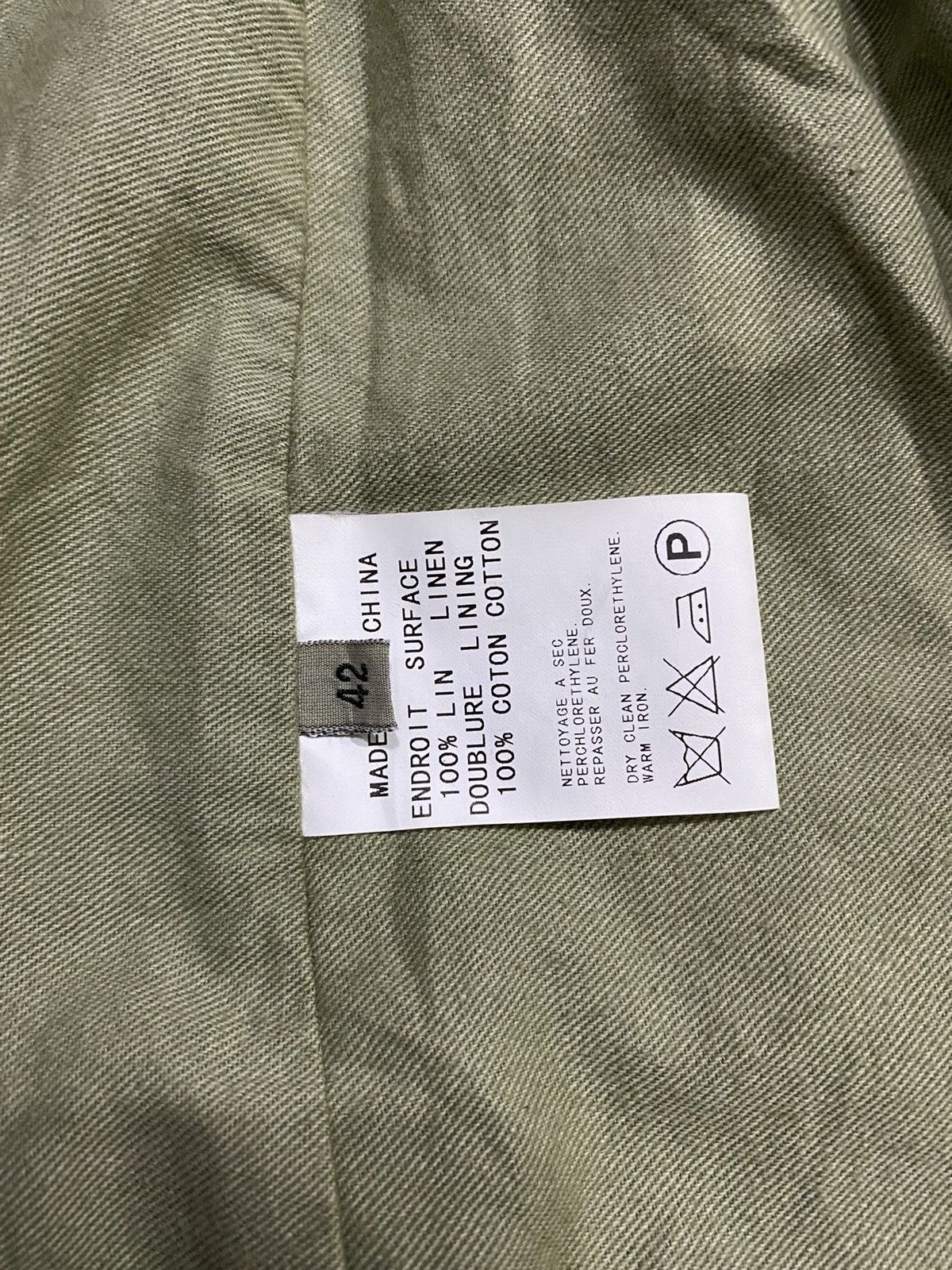 ADAM ET ROPE × Japanese Brand Adam et Rope Depuis 1990 Linen Jacket Size US M / EU 48-50 / 2 - 13 Thumbnail