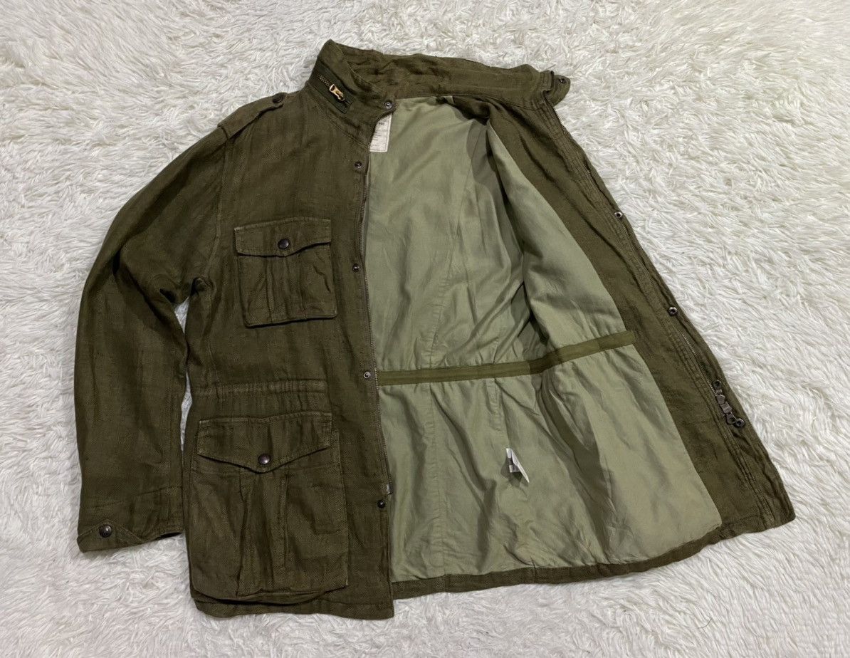 ADAM ET ROPE × Japanese Brand Adam et Rope Depuis 1990 Linen Jacket Size US M / EU 48-50 / 2 - 10 Thumbnail