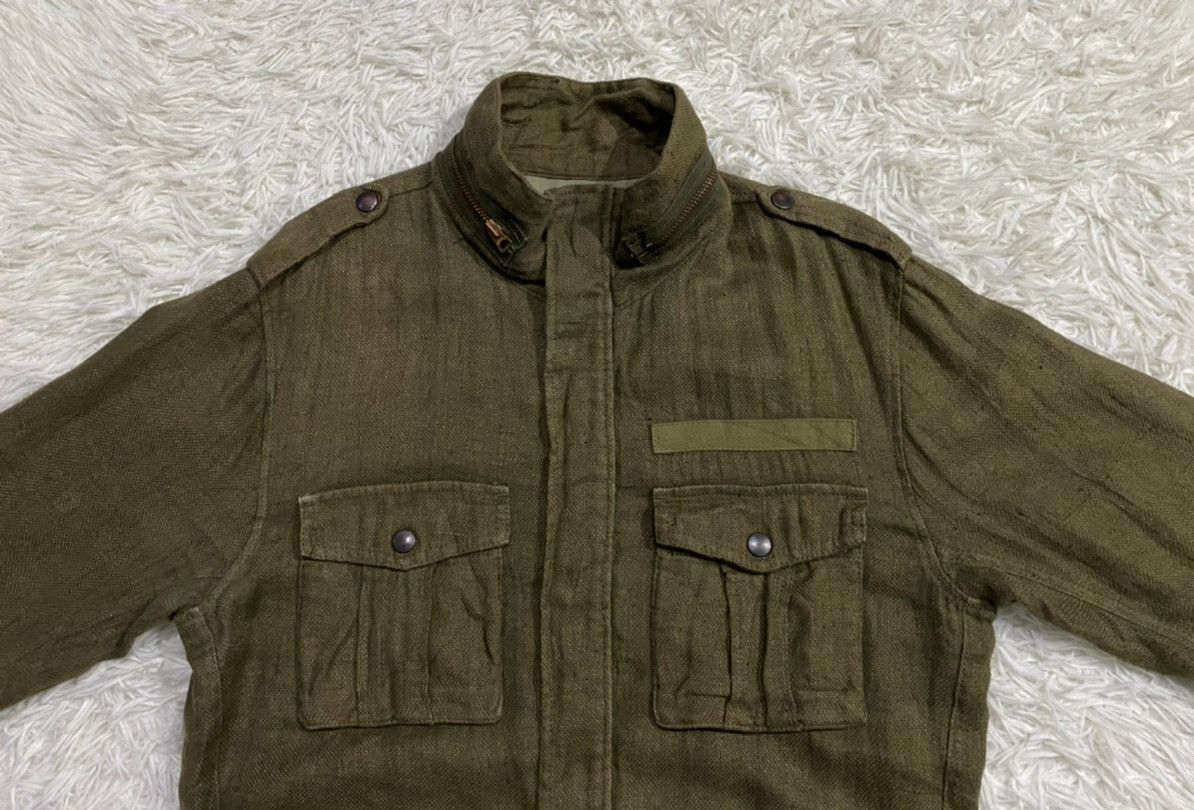ADAM ET ROPE × Japanese Brand Adam et Rope Depuis 1990 Linen Jacket Size US M / EU 48-50 / 2 - 3 Thumbnail
