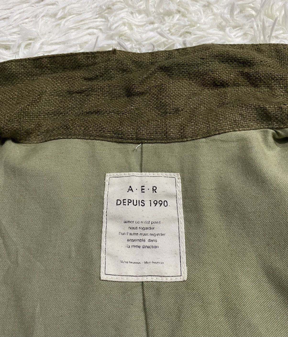 ADAM ET ROPE × Japanese Brand Adam et Rope Depuis 1990 Linen Jacket Size US M / EU 48-50 / 2 - 12 Thumbnail