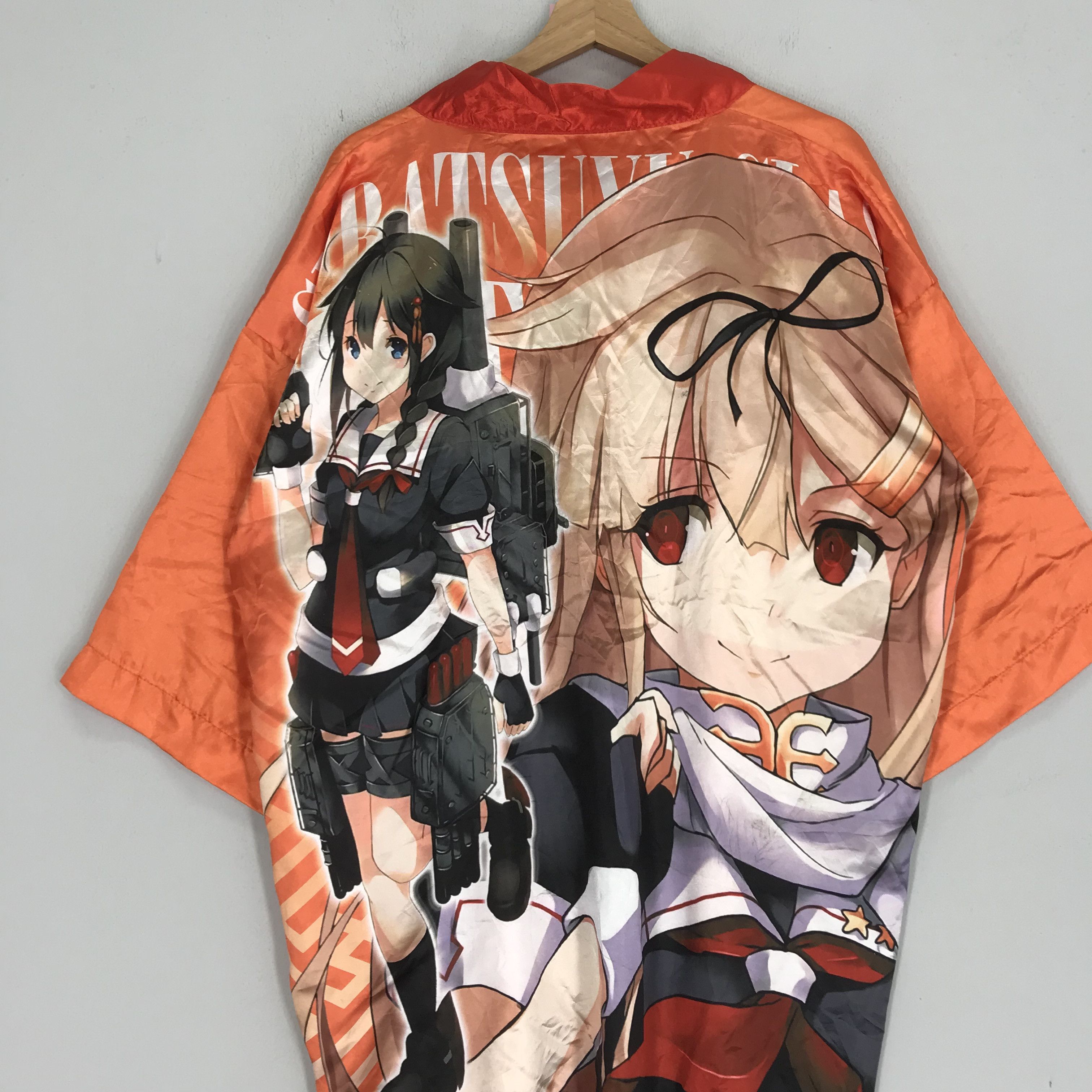 Anime Vintage 90's Japanese Anime Haori Short Kimono Japan Size US L / EU 52-54 / 3 - 5 Thumbnail