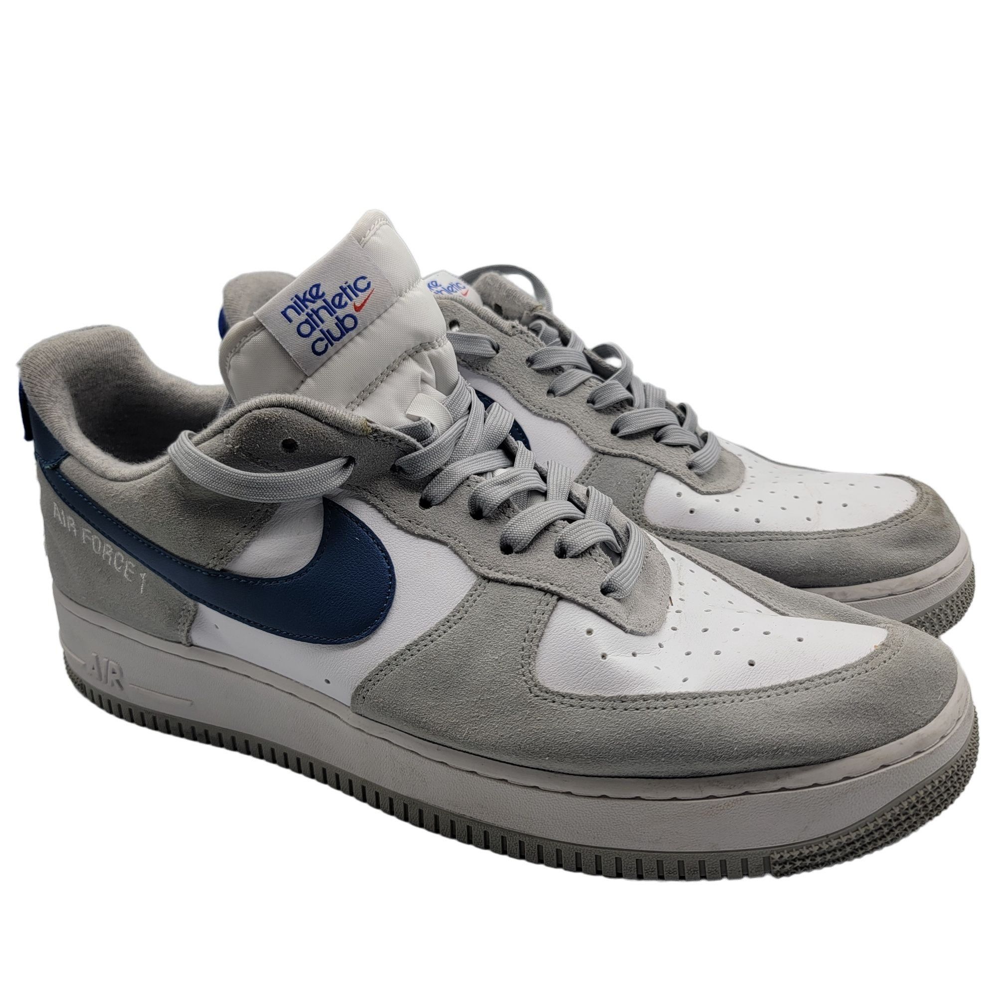 Nike Air Force 07 LV8 AF1 Athletic Club Mens 14 Grey White