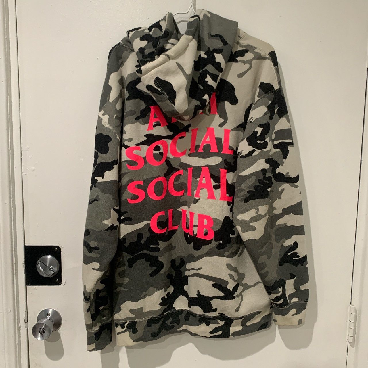 Anti social social club frozen hoodie sale