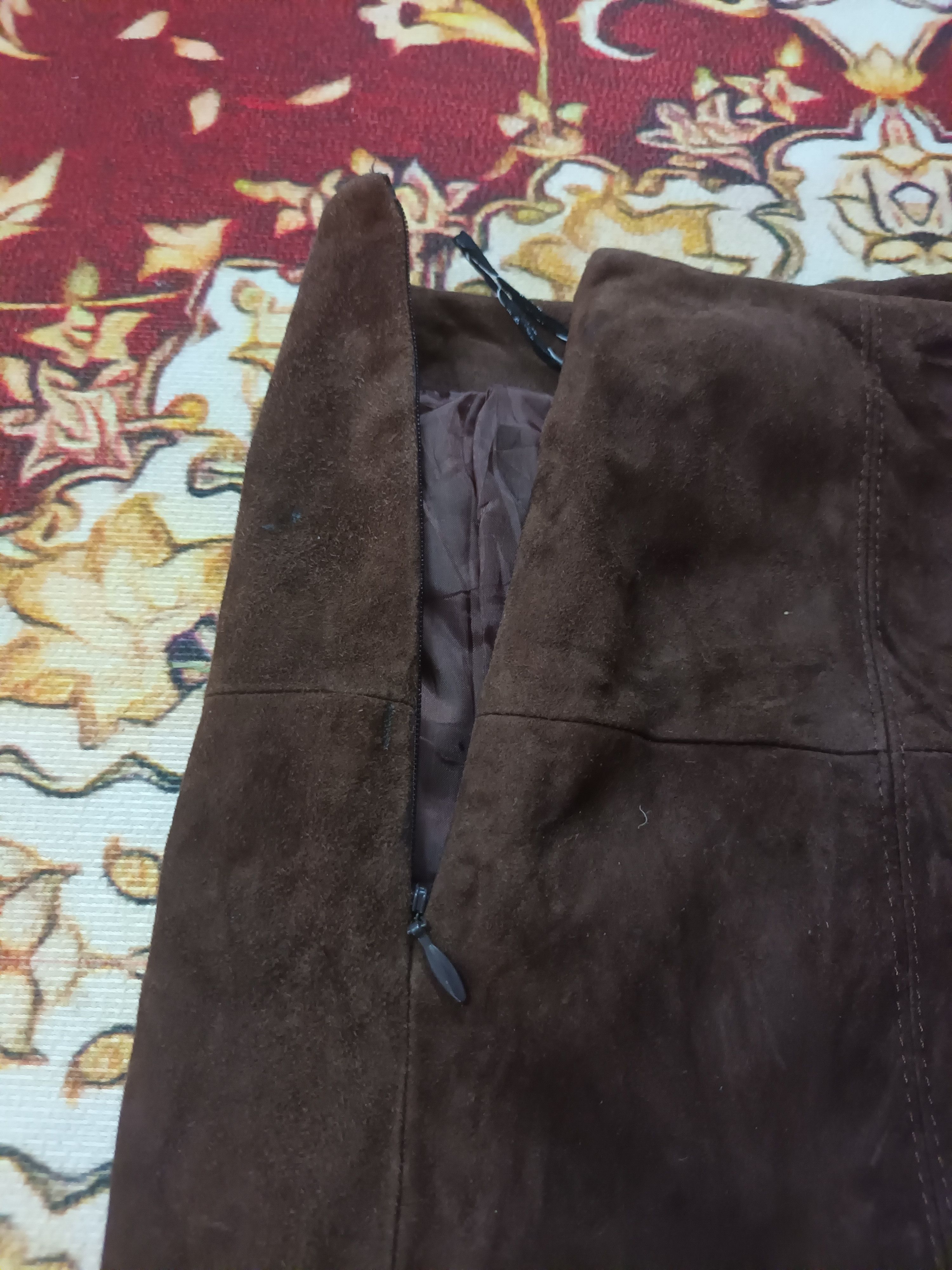 Designer × Japanese Brand × Yohji Yamamoto 🔥 IÑED Goat Leather by Yohji Yamamoto Skirt🔥 Size 25" / US 0 / IT 36 - 6 Thumbnail