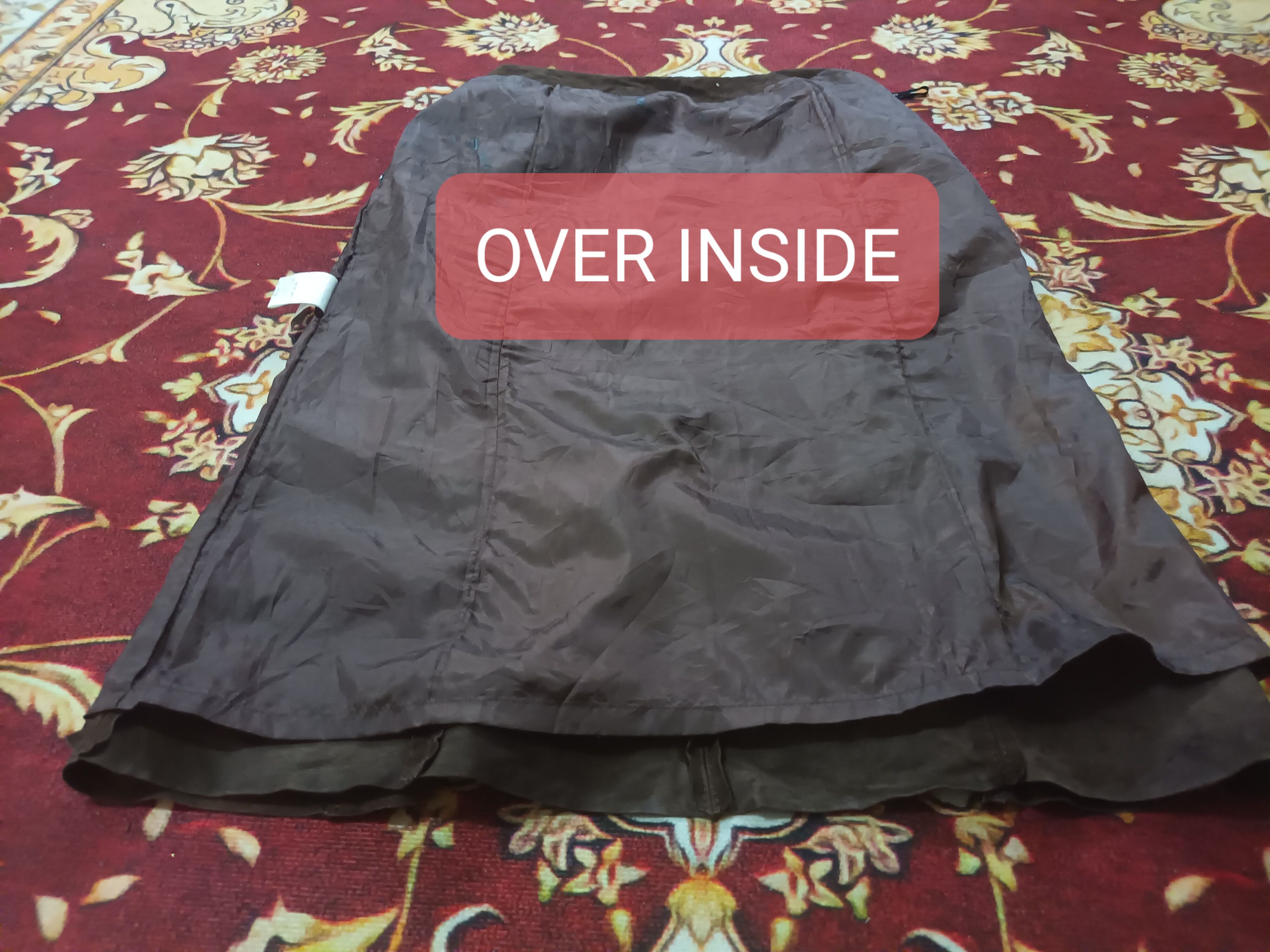 Designer × Japanese Brand × Yohji Yamamoto 🔥 IÑED Goat Leather by Yohji Yamamoto Skirt🔥 Size 25" / US 0 / IT 36 - 9 Thumbnail