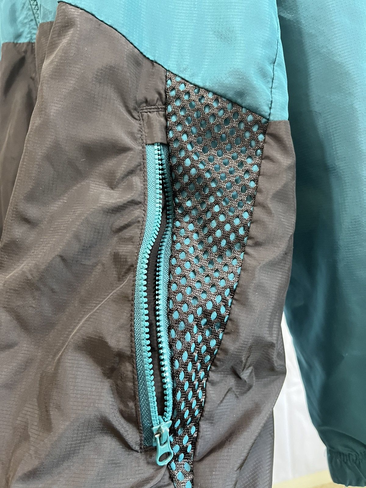 Russell Athletic Russell Athletic Teal Windbreaker Hooded Jacket Size US M / EU 48-50 / 2 - 7 Thumbnail