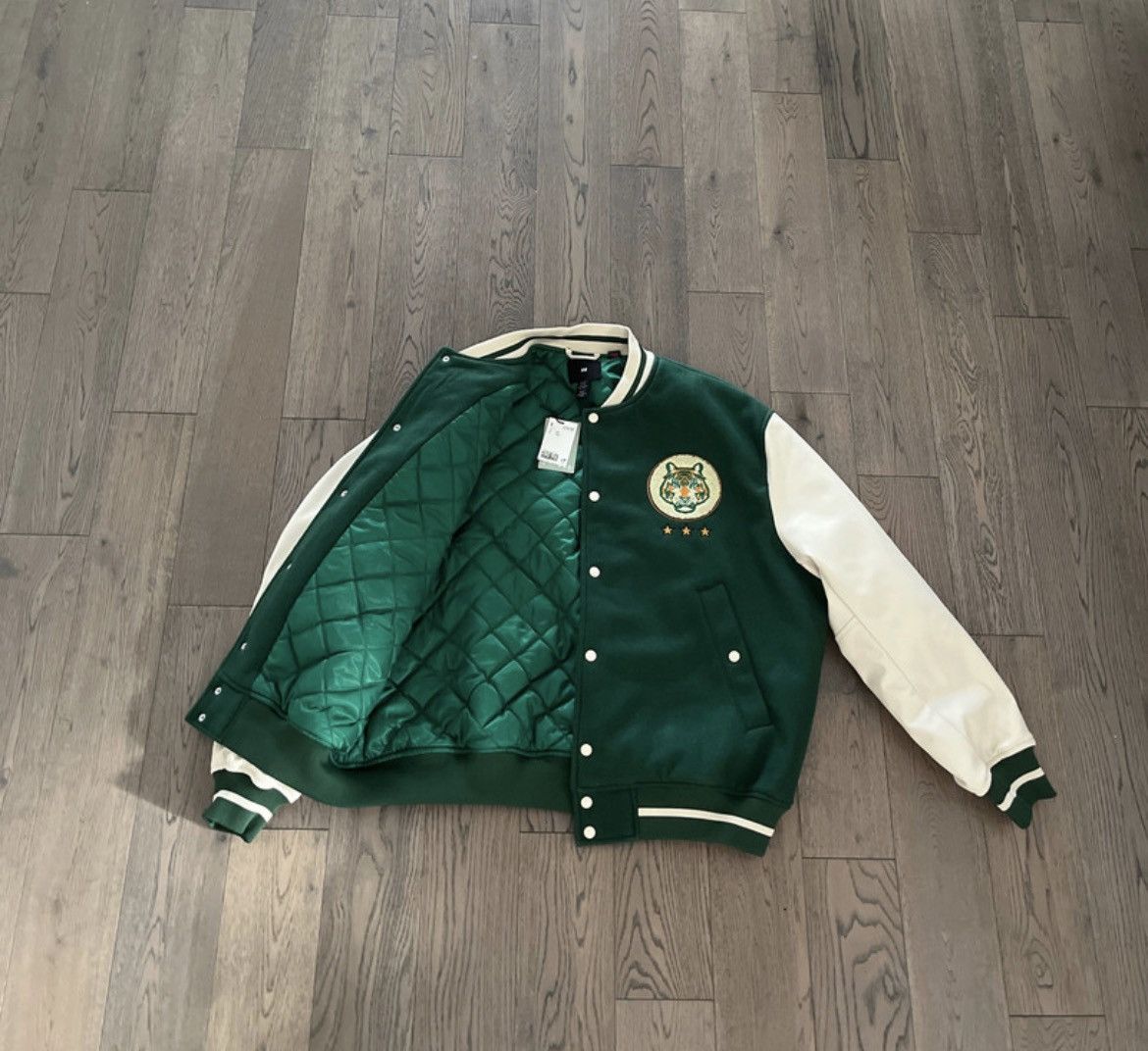 H M X Stranger Things Varsity Jacket