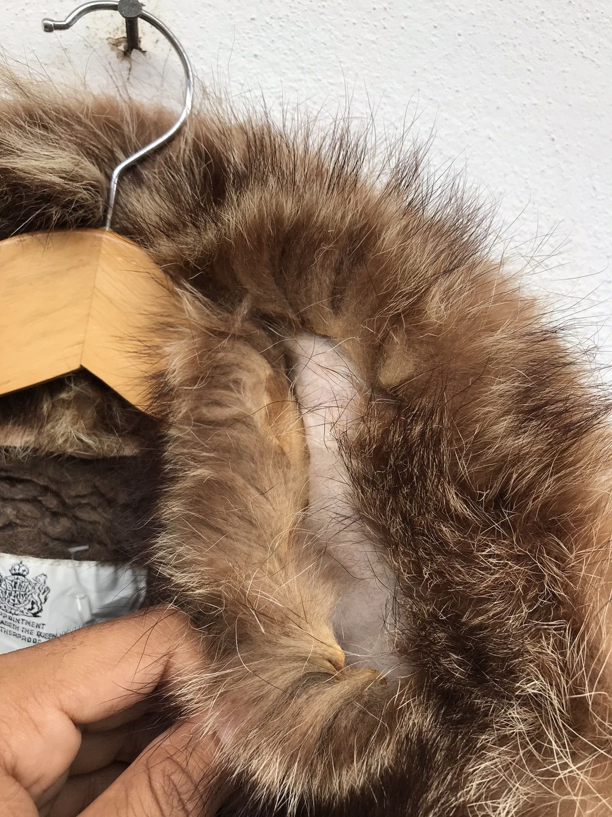 Aquascutum × Vintage vintage Aquascutum Fur parka Jacket Size XS / US 0-2 / IT 36-38 - 6 Thumbnail