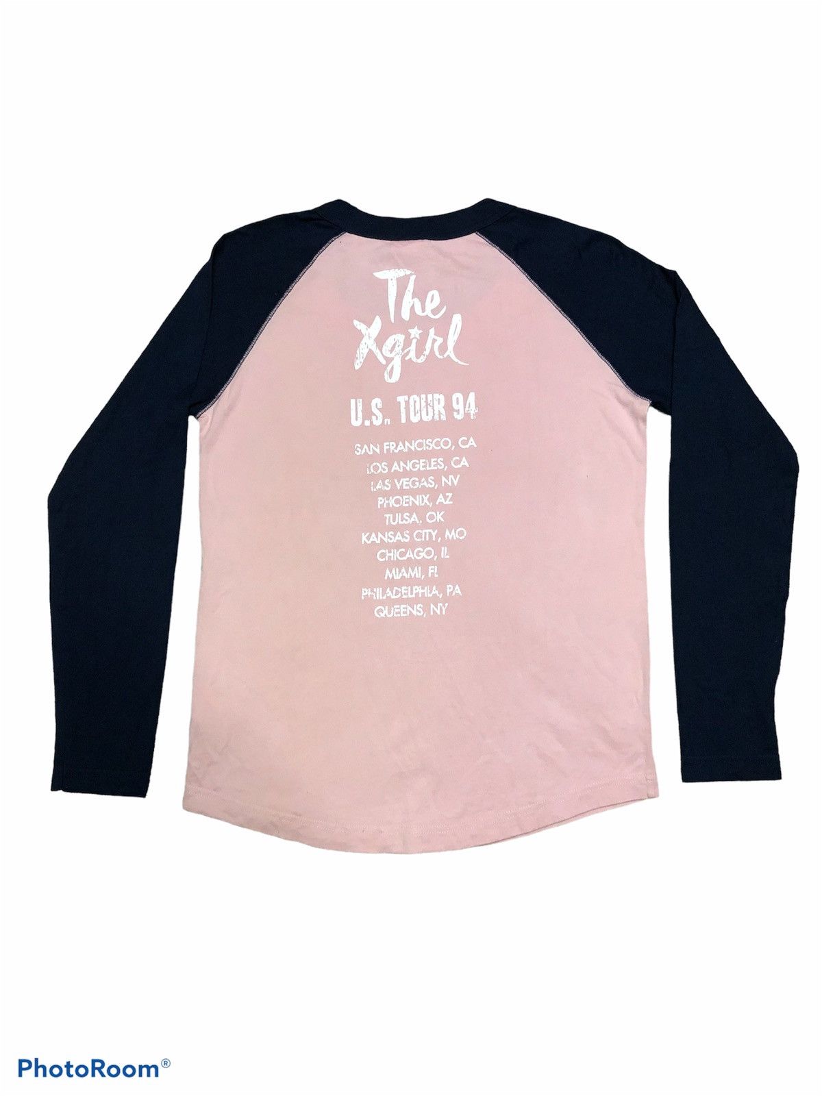 Japanese Brand JAPANESSE XGIRL US TOUR 94 RAGLAN SHIRT Size US S / EU 44-46 / 1 - 2 Thumbnail
