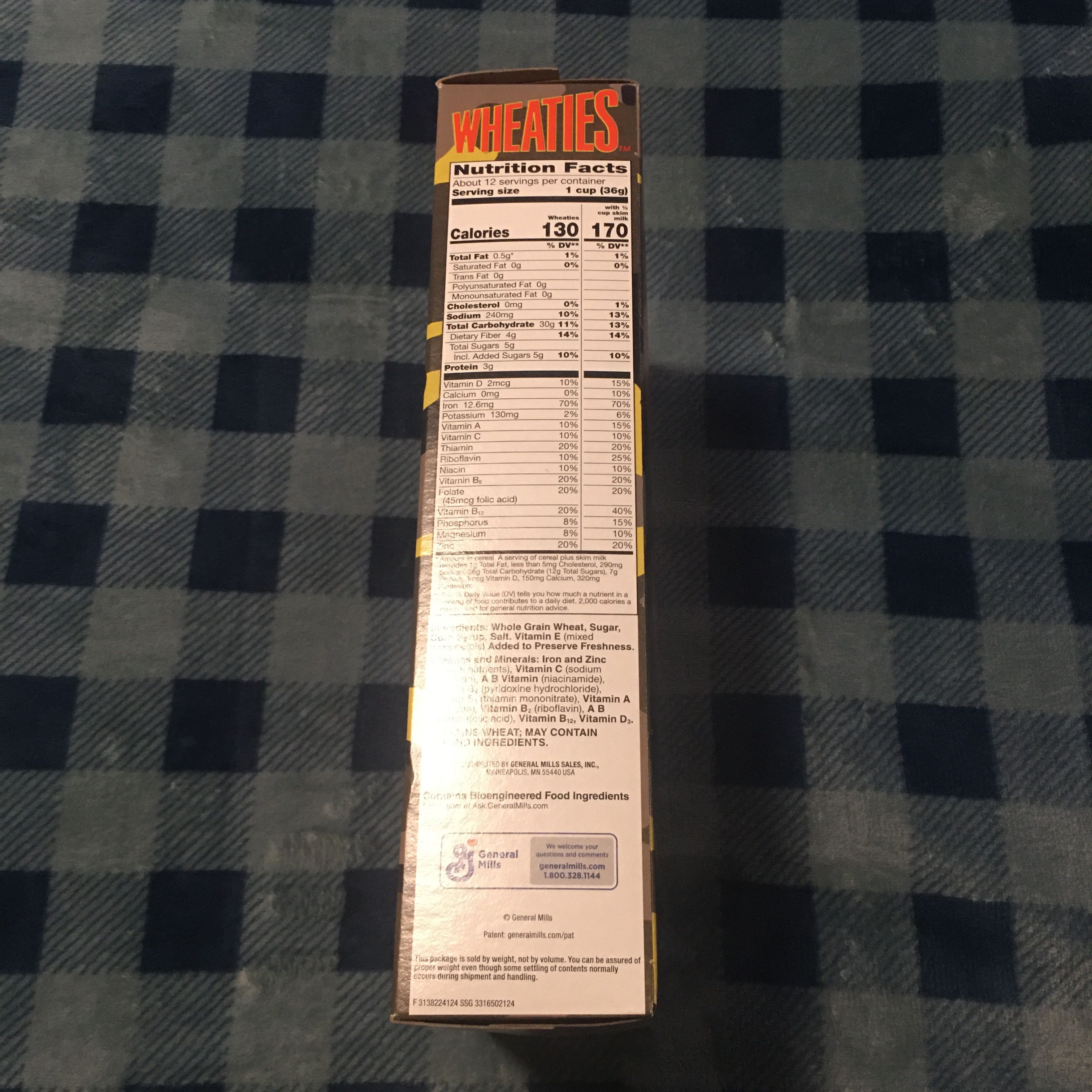Supreme Wheaties Cereal Box Size ONE SIZE - 4 Thumbnail