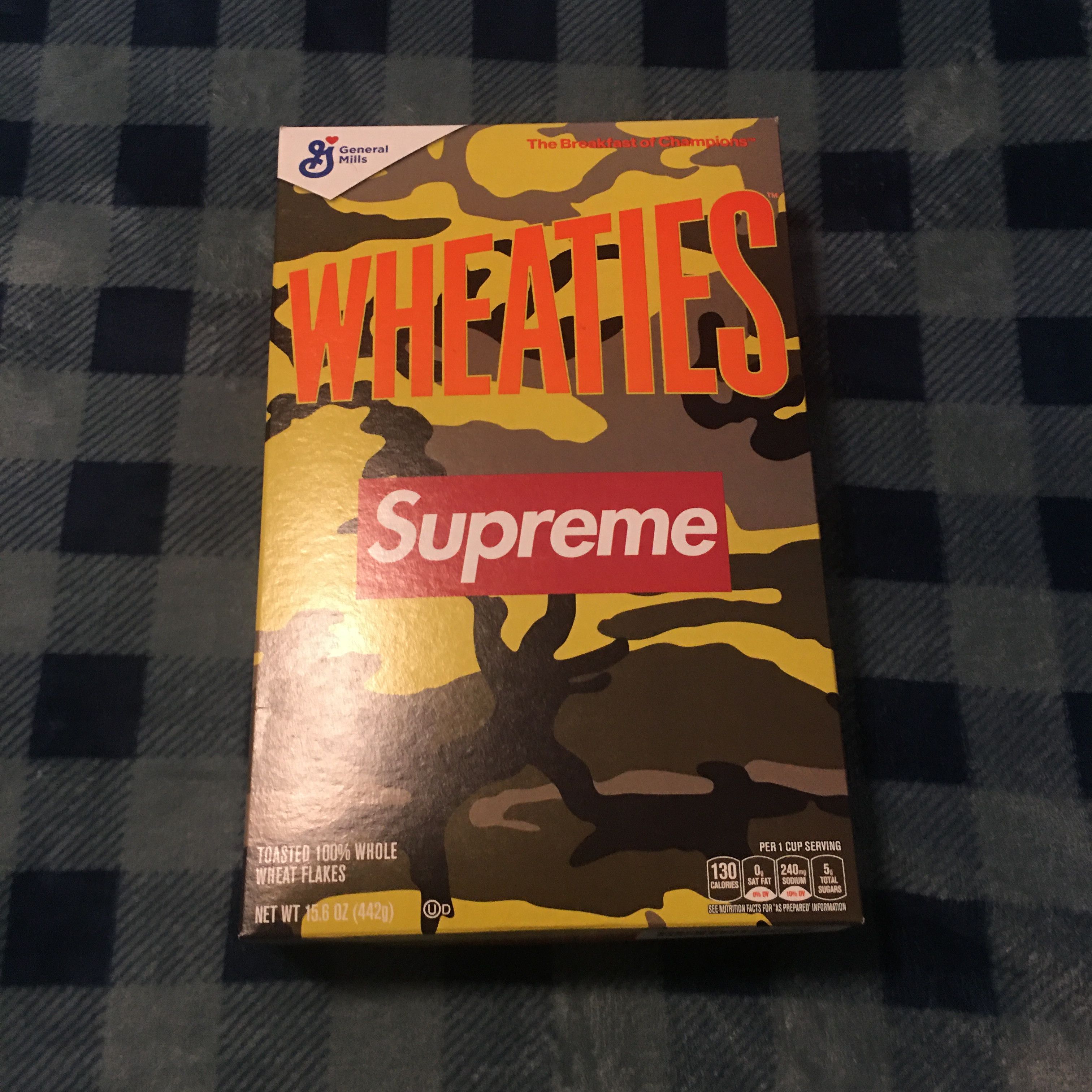 Supreme Wheaties Cereal Box Size ONE SIZE - 1 Thumbnail