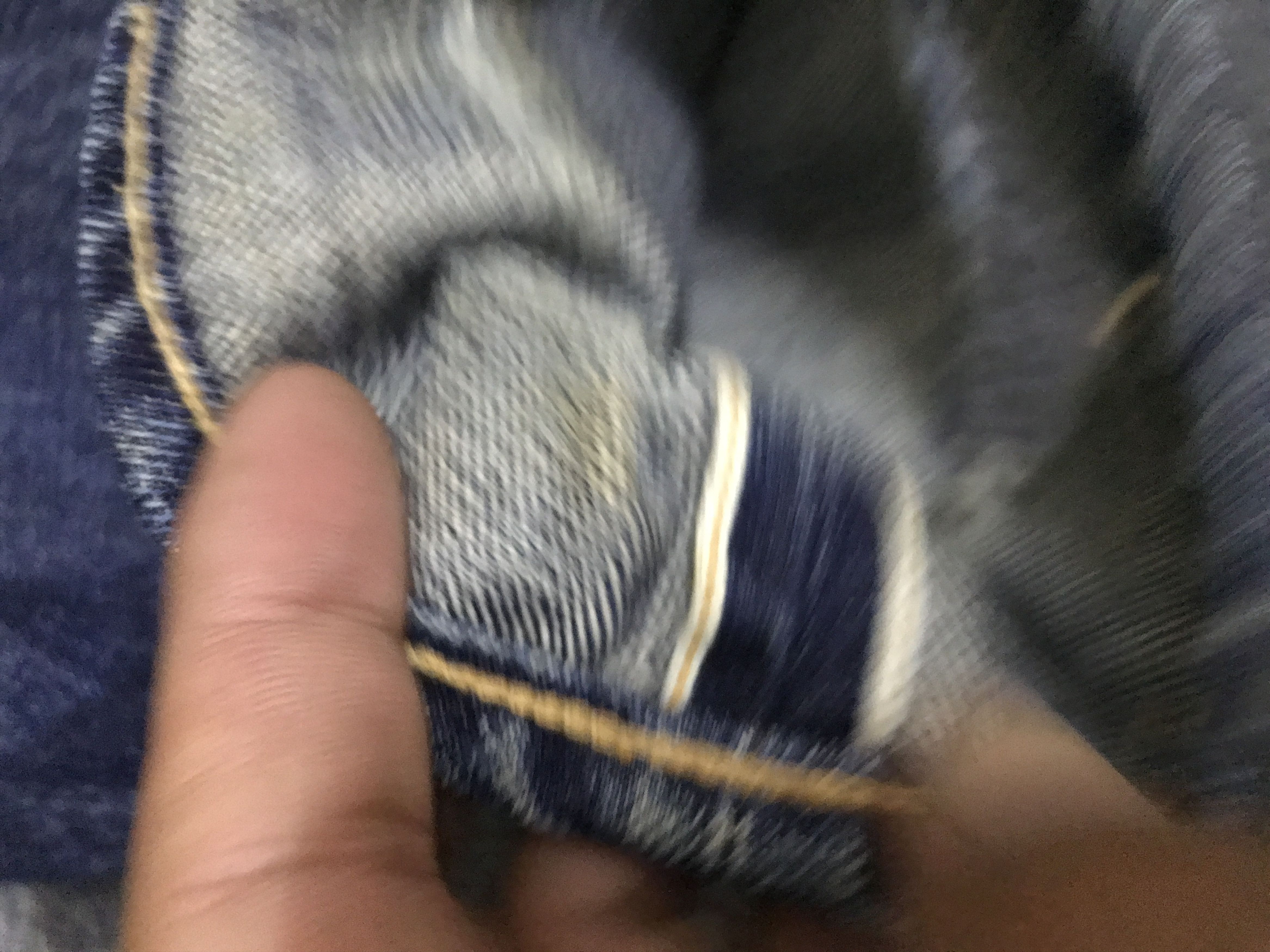 Denime D138 DENIME Japan Sturdy Selvedge Distressed Jeans Size US 31 - 9 Thumbnail