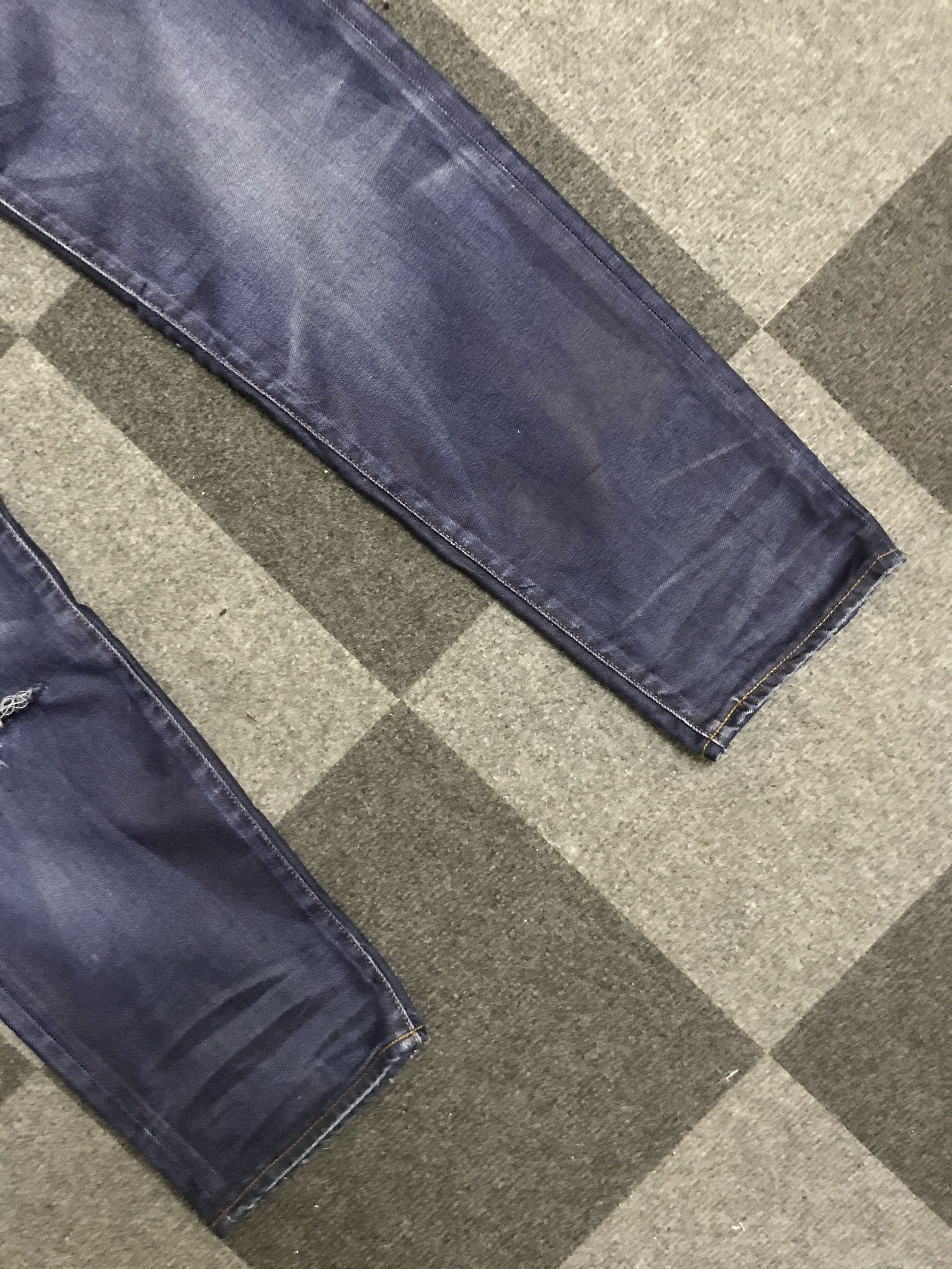 G-Star × Japanese Brand D143 GSTAR Skinny Distressed Jeans Size US 33 - 6 Thumbnail