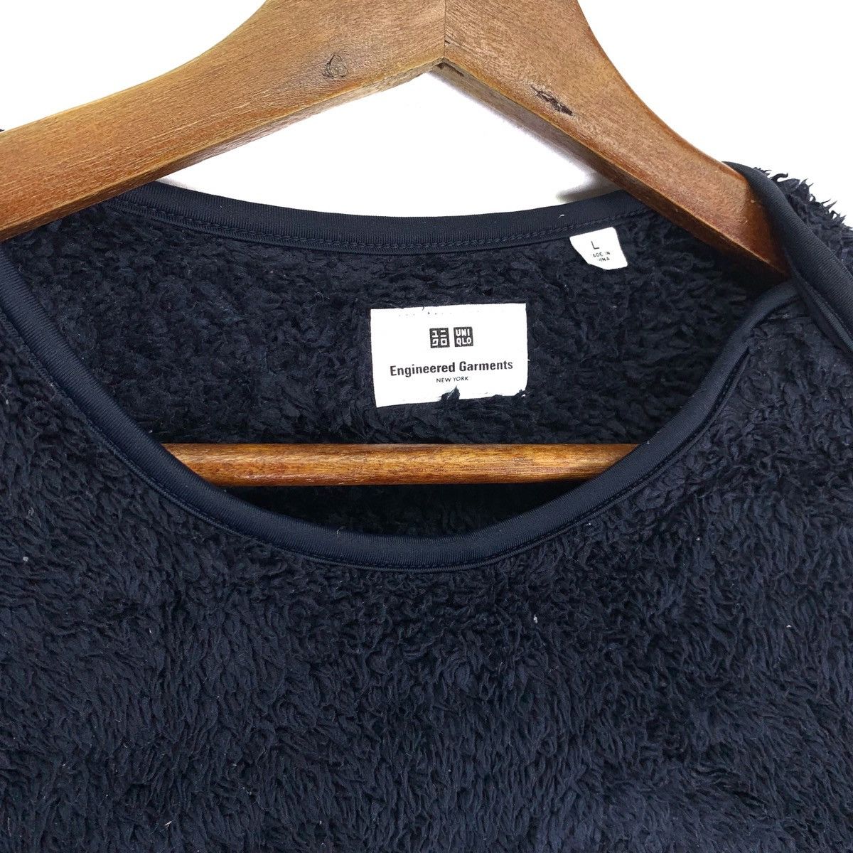 Engineered Garments × Uniqlo Engineered Garments Uniqlo Sherpa Wool Fleece Sweatshirt Size US L / EU 52-54 / 3 - 4 Thumbnail