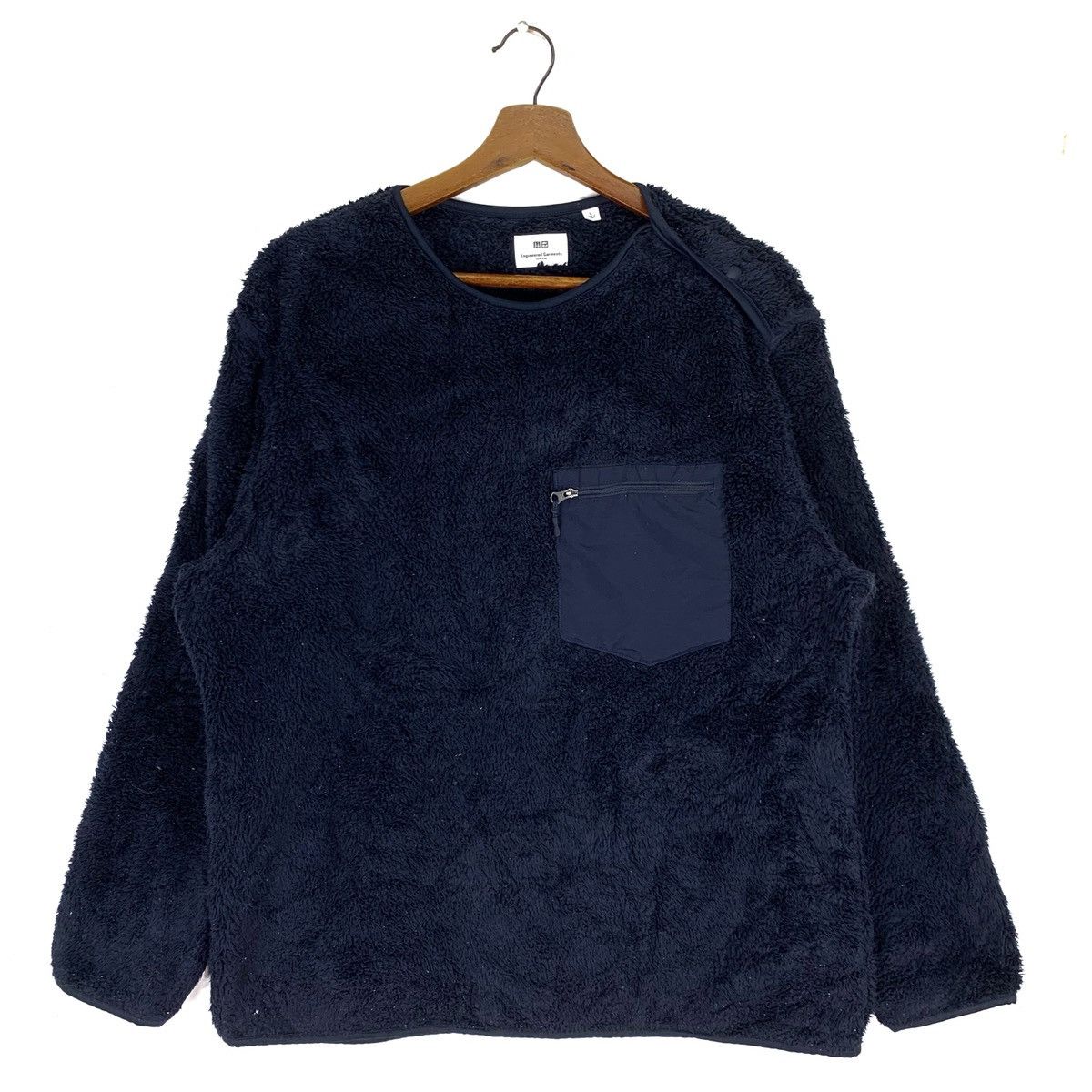 Engineered Garments × Uniqlo Engineered Garments Uniqlo Sherpa Wool Fleece Sweatshirt Size US L / EU 52-54 / 3 - 1 Thumbnail
