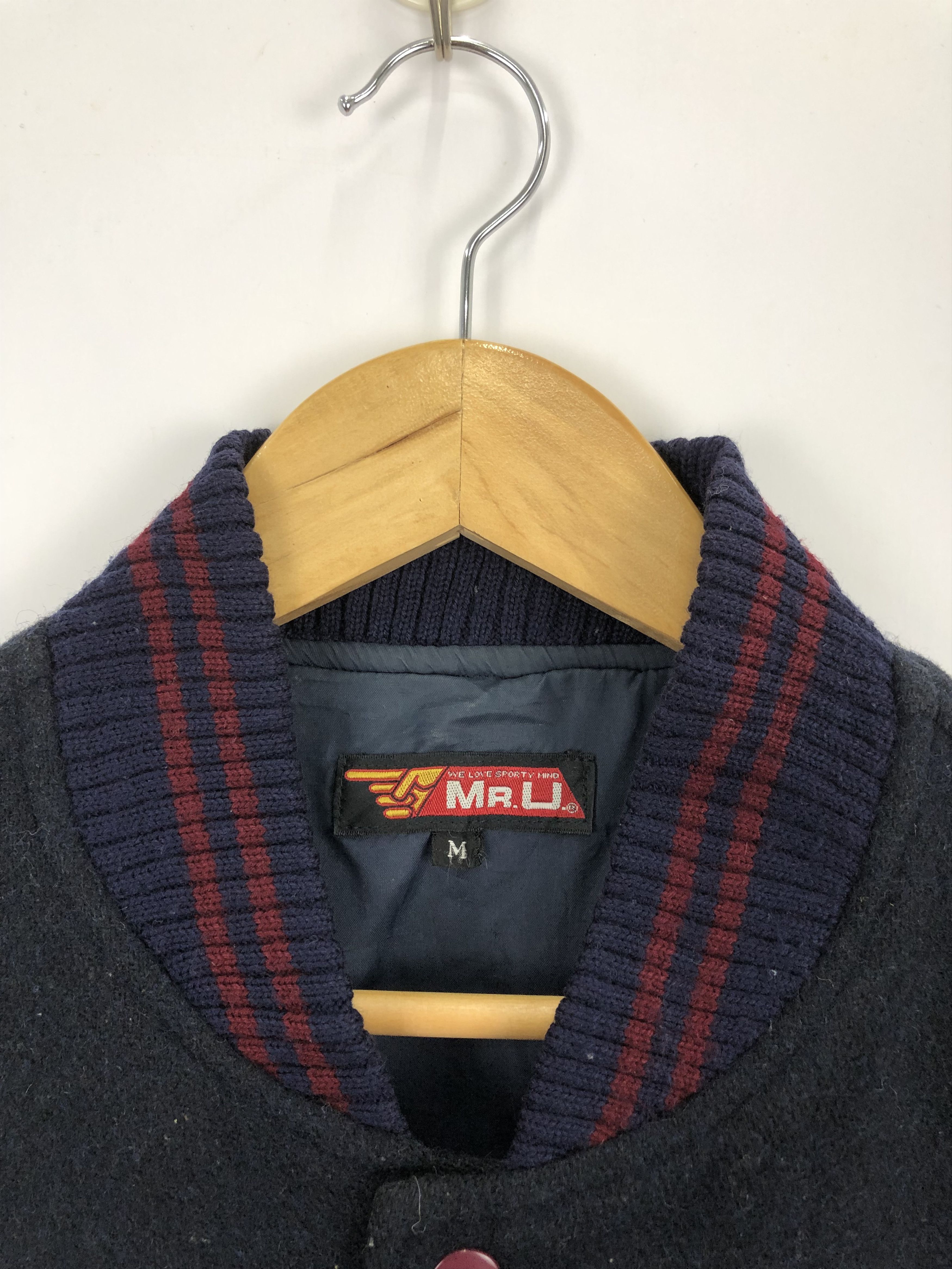 Japanese Brand Vintage Japanese Brand Wool Varsity Jacket V0298 Size US M / EU 48-50 / 2 - 8 Thumbnail