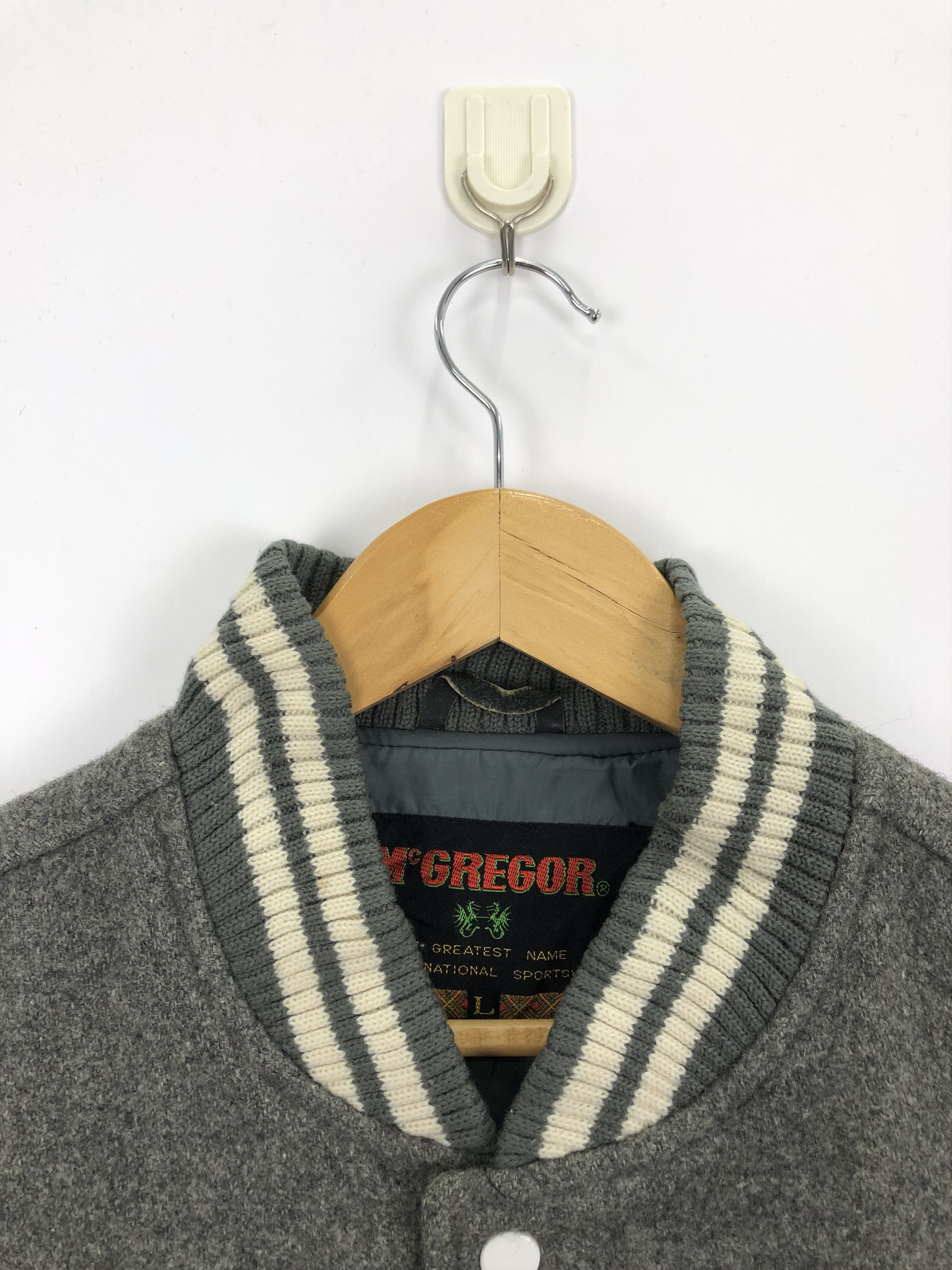 McGregor Vintage 90s Mcgregor Wool Varsity Jacket V0296 Size US L / EU 52-54 / 3 - 6 Thumbnail