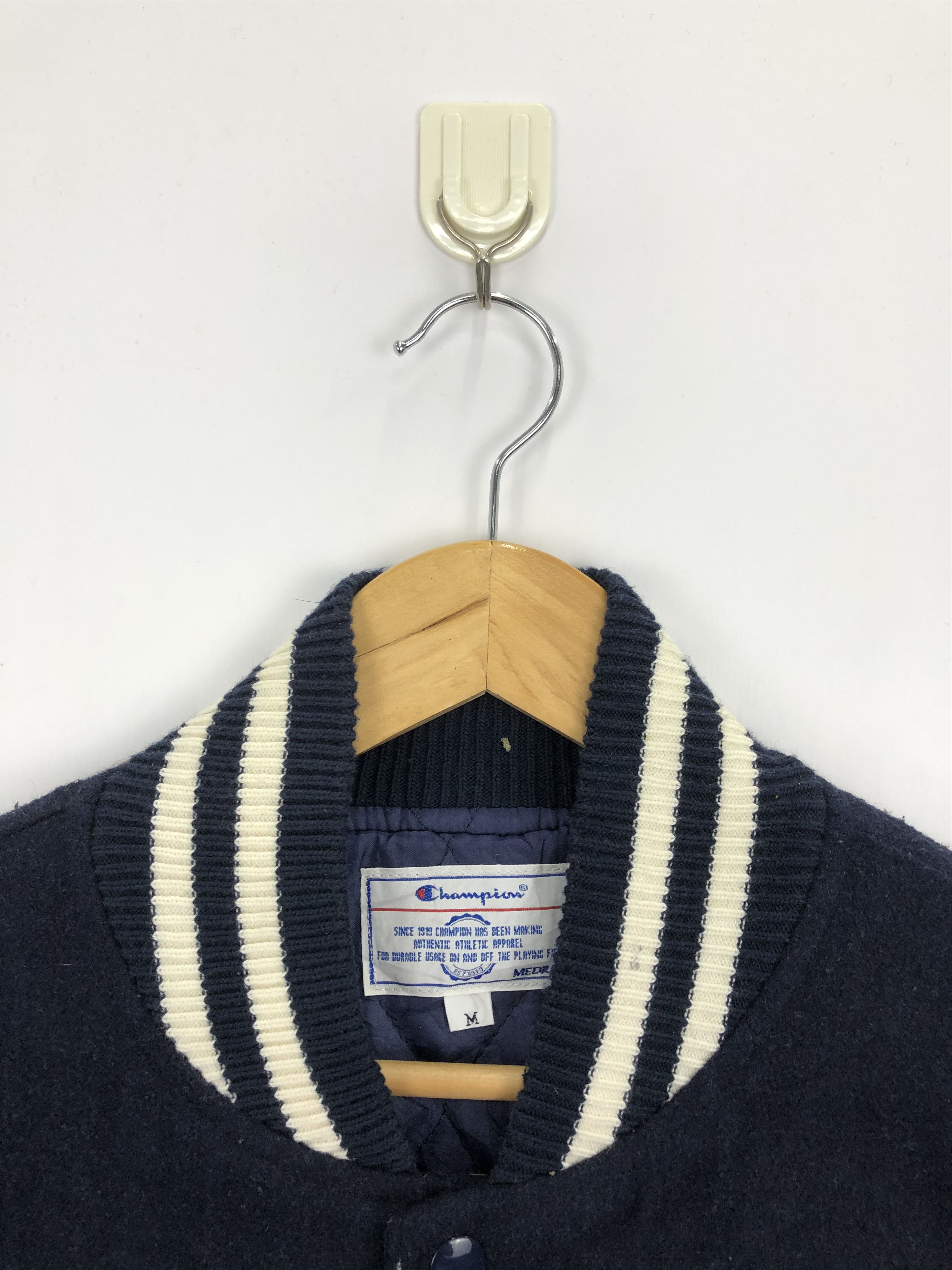 Champion Vintage Champion Wool Varsity Jacket V0317 Size US M / EU 48-50 / 2 - 8 Thumbnail