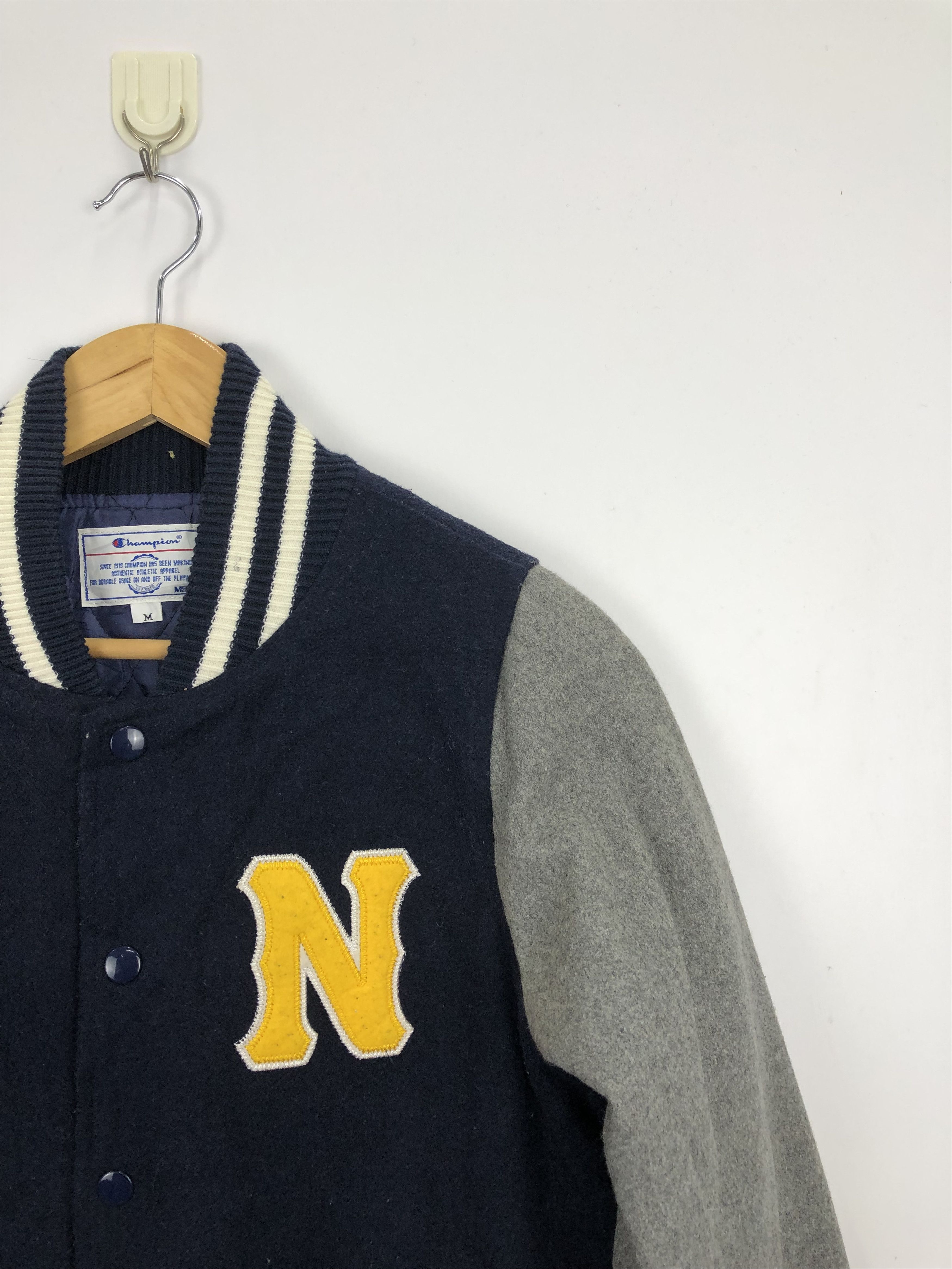 Champion Vintage Champion Wool Varsity Jacket V0317 Size US M / EU 48-50 / 2 - 7 Thumbnail