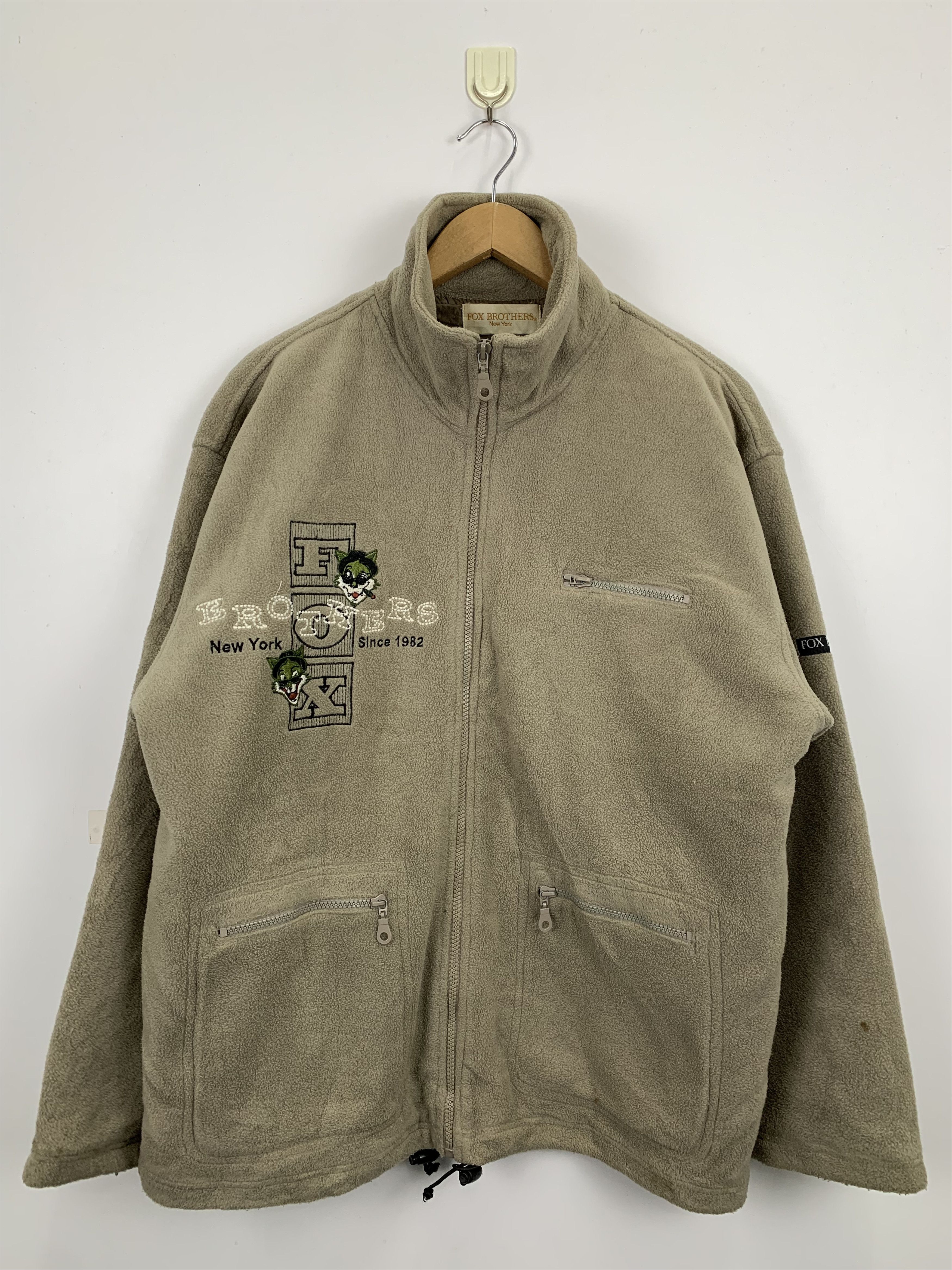 Fox Racing Vintage Fox Brothers Matted Fleece Jacket J1030 Size US M / EU 48-50 / 2 - 1 Thumbnail