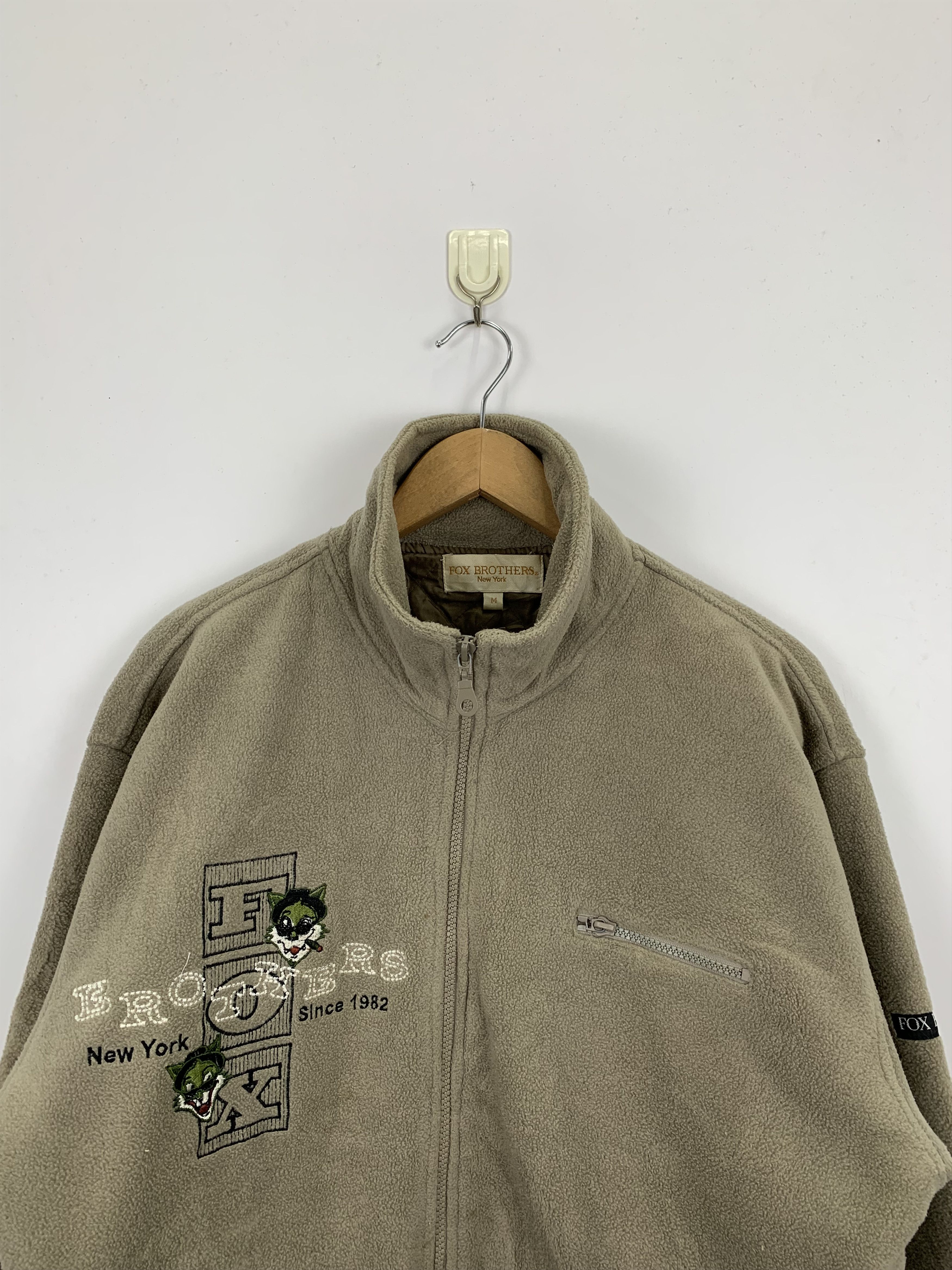 Fox Racing Vintage Fox Brothers Matted Fleece Jacket J1030 Size US M / EU 48-50 / 2 - 2 Thumbnail