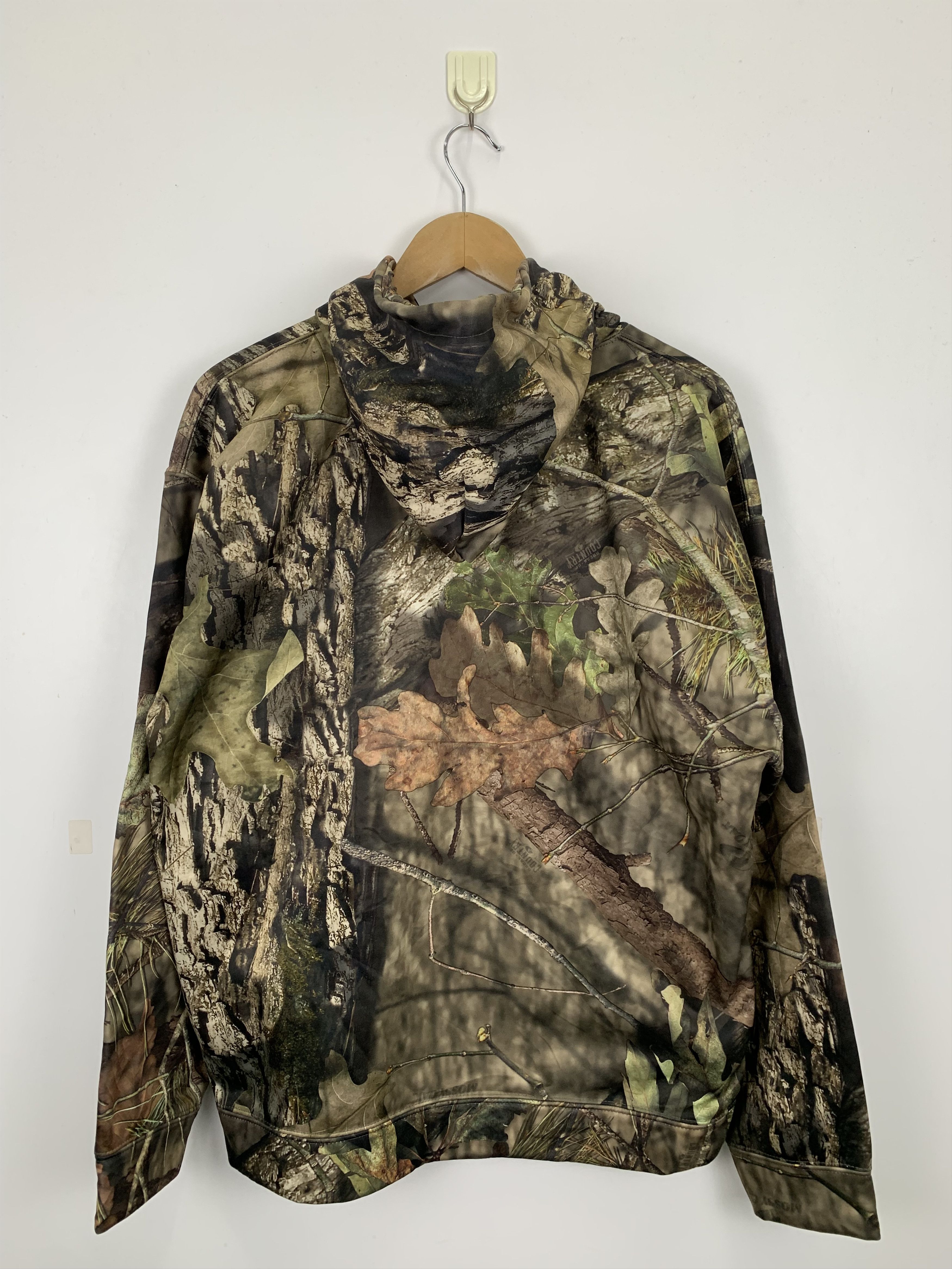 Mossy Oaks × Vintage Vintage Mossy Oak Country Blank Forest Camo Hoodie Jacket Size US L / EU 52-54 / 3 - 2 Thumbnail