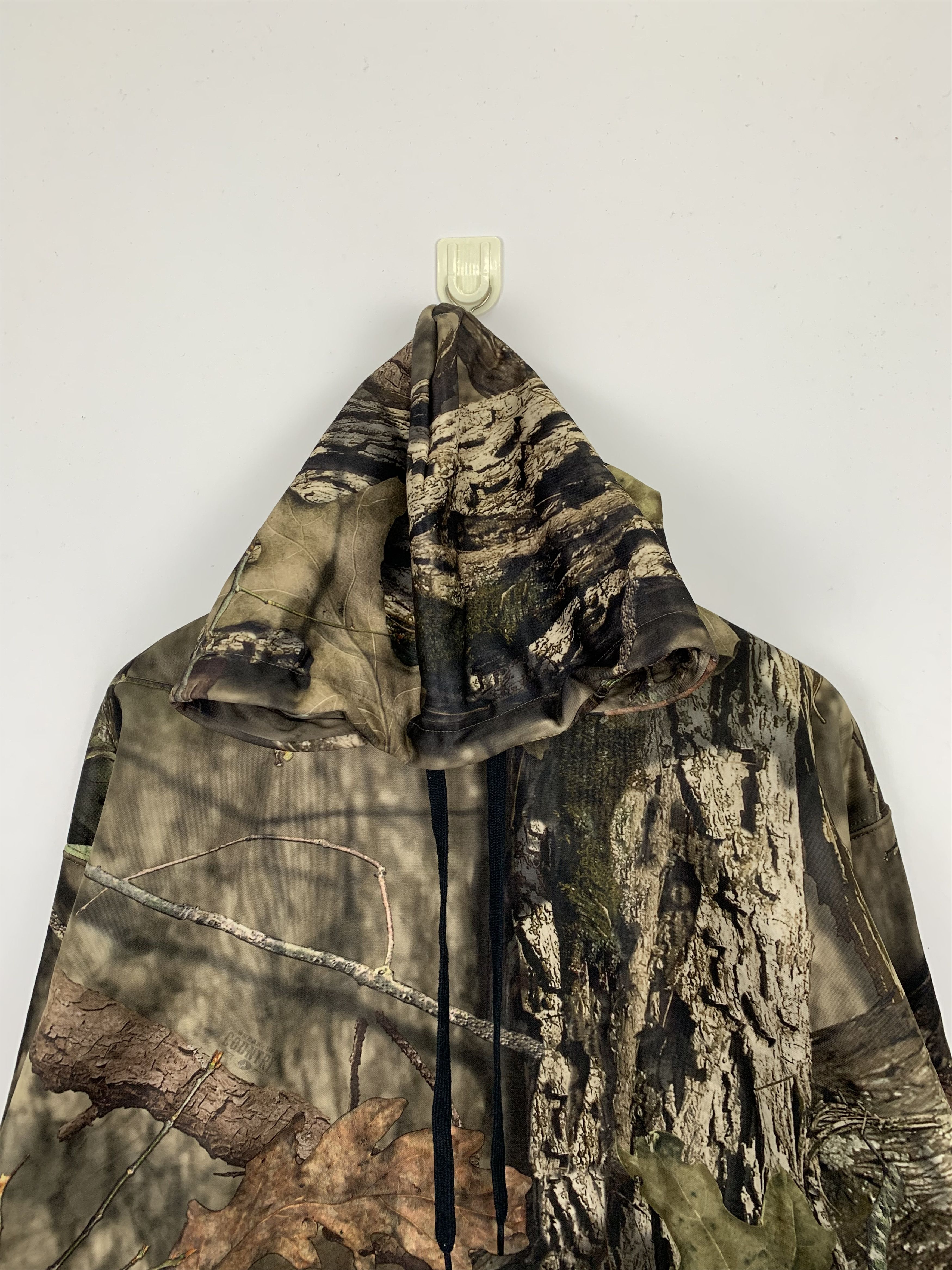 Mossy Oaks × Vintage Vintage Mossy Oak Country Blank Forest Camo Hoodie Jacket Size US L / EU 52-54 / 3 - 4 Thumbnail