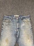 Levi's Vintage Levis 505 Faded Blue Jeans DP1593 Size US 41 - 3 Thumbnail