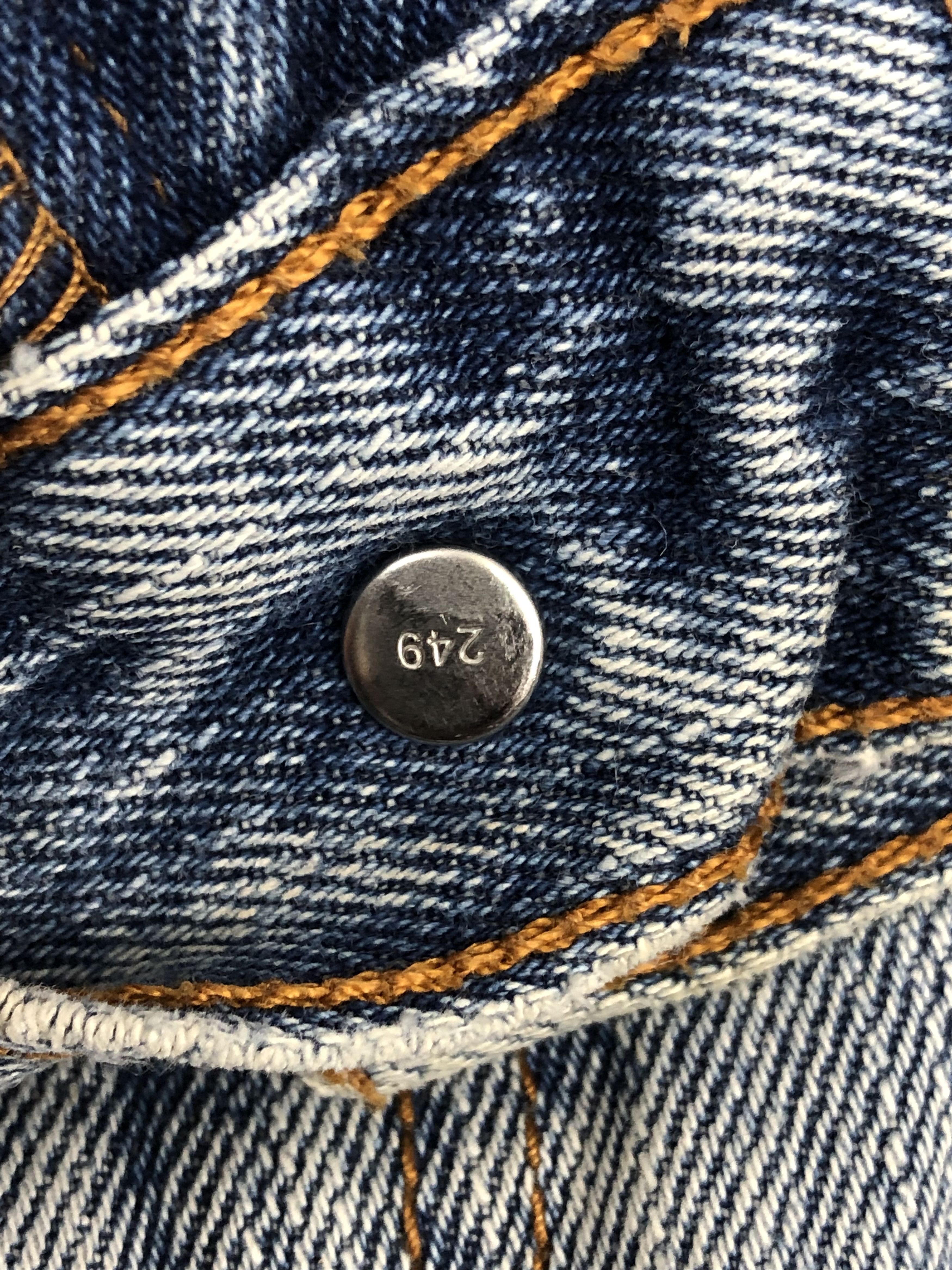 Levi's Vintage Levis 505 Faded Blue Jeans DP1593 Size US 41 - 7 Thumbnail