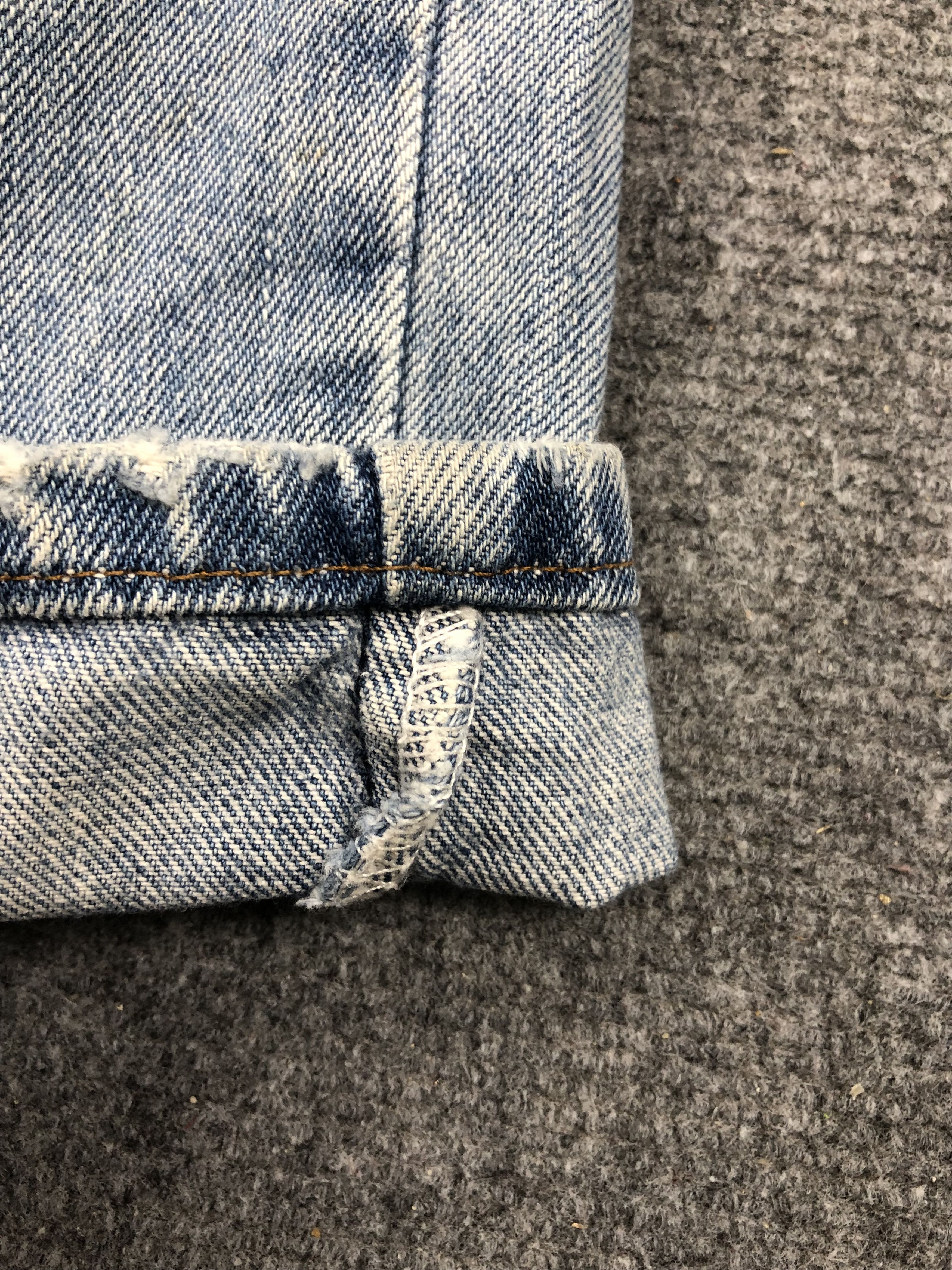 Levi's Vintage Levis 550 Light Wash Jeans DP1591 Size US 38 / EU 54 - 8 Thumbnail