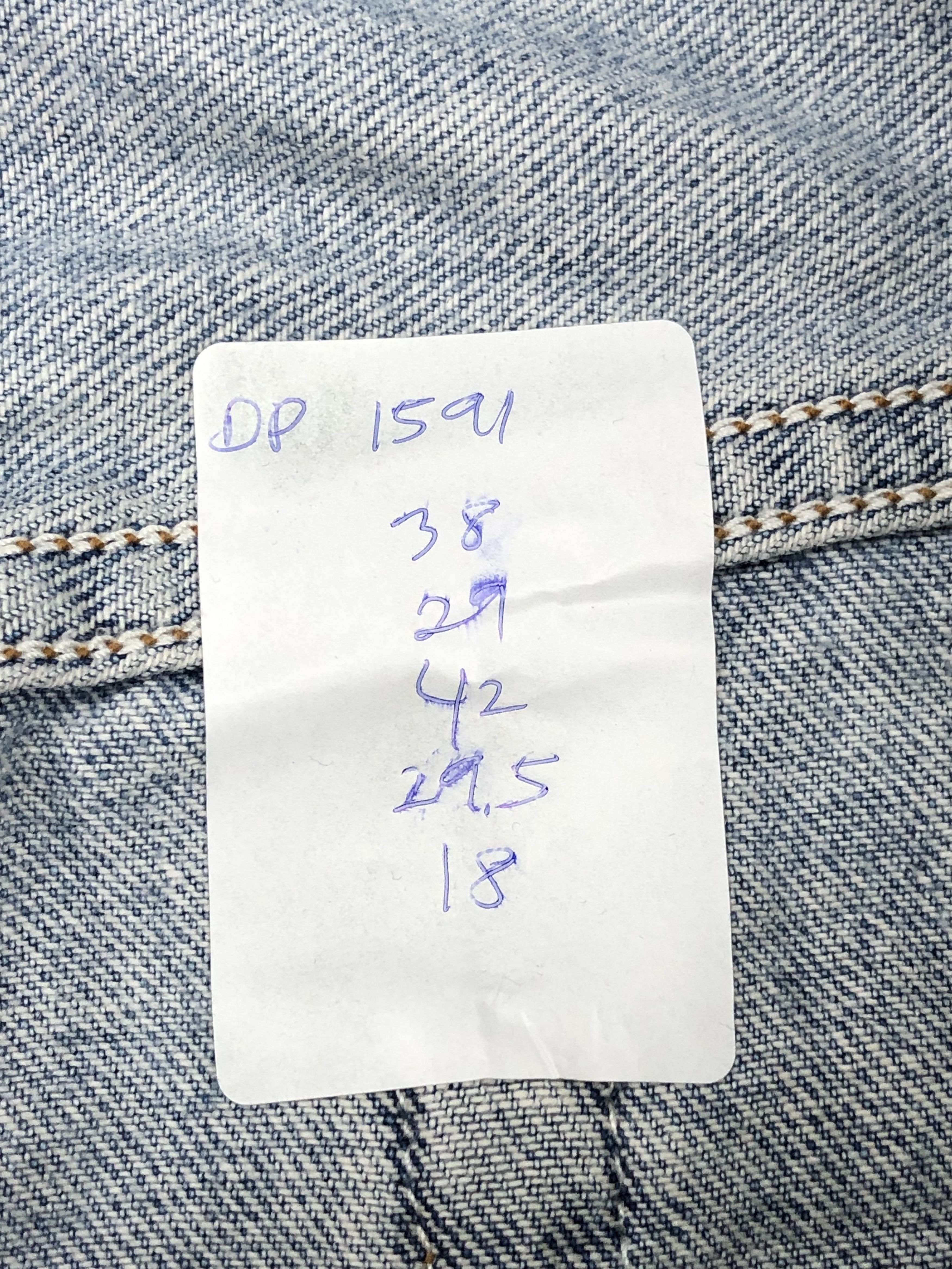 Levi's Vintage Levis 550 Light Wash Jeans DP1591 Size US 38 / EU 54 - 12 Thumbnail