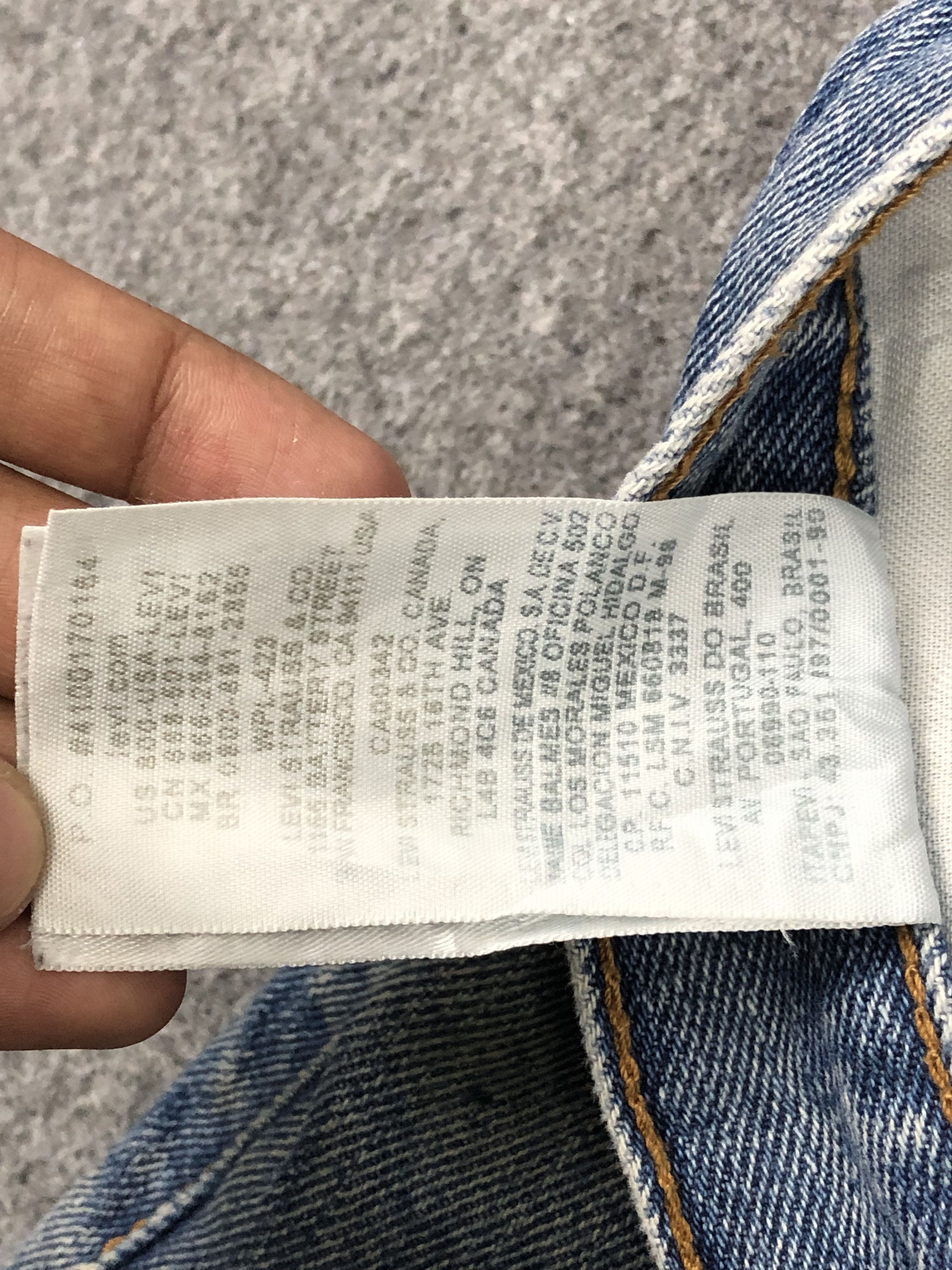 Levi's Vintage Levis 550 Denim DP1587 Size US 36 / EU 52 - 12 Thumbnail