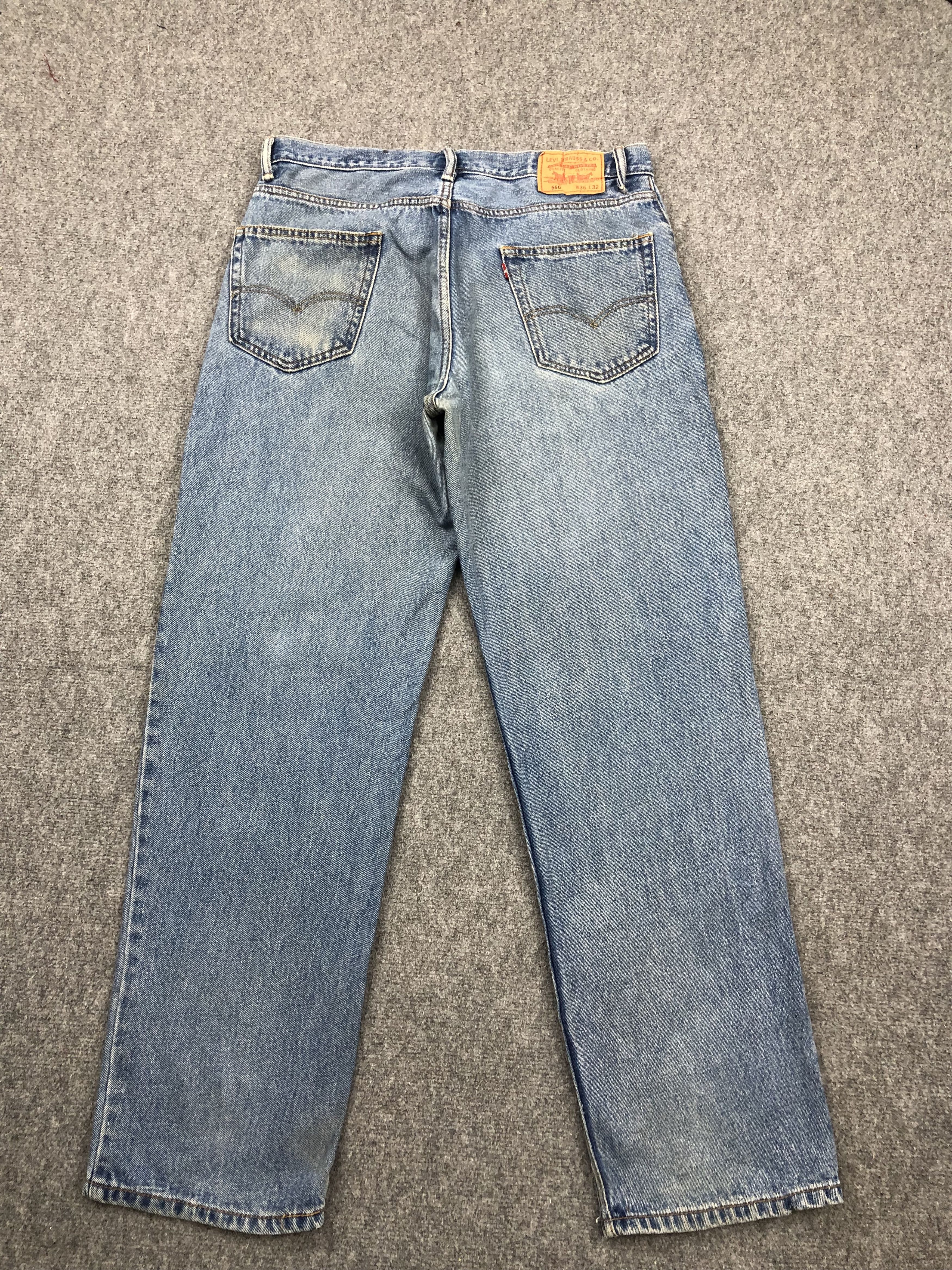 Levi's Vintage Levis 550 Denim DP1587 Size US 36 / EU 52 - 2 Thumbnail