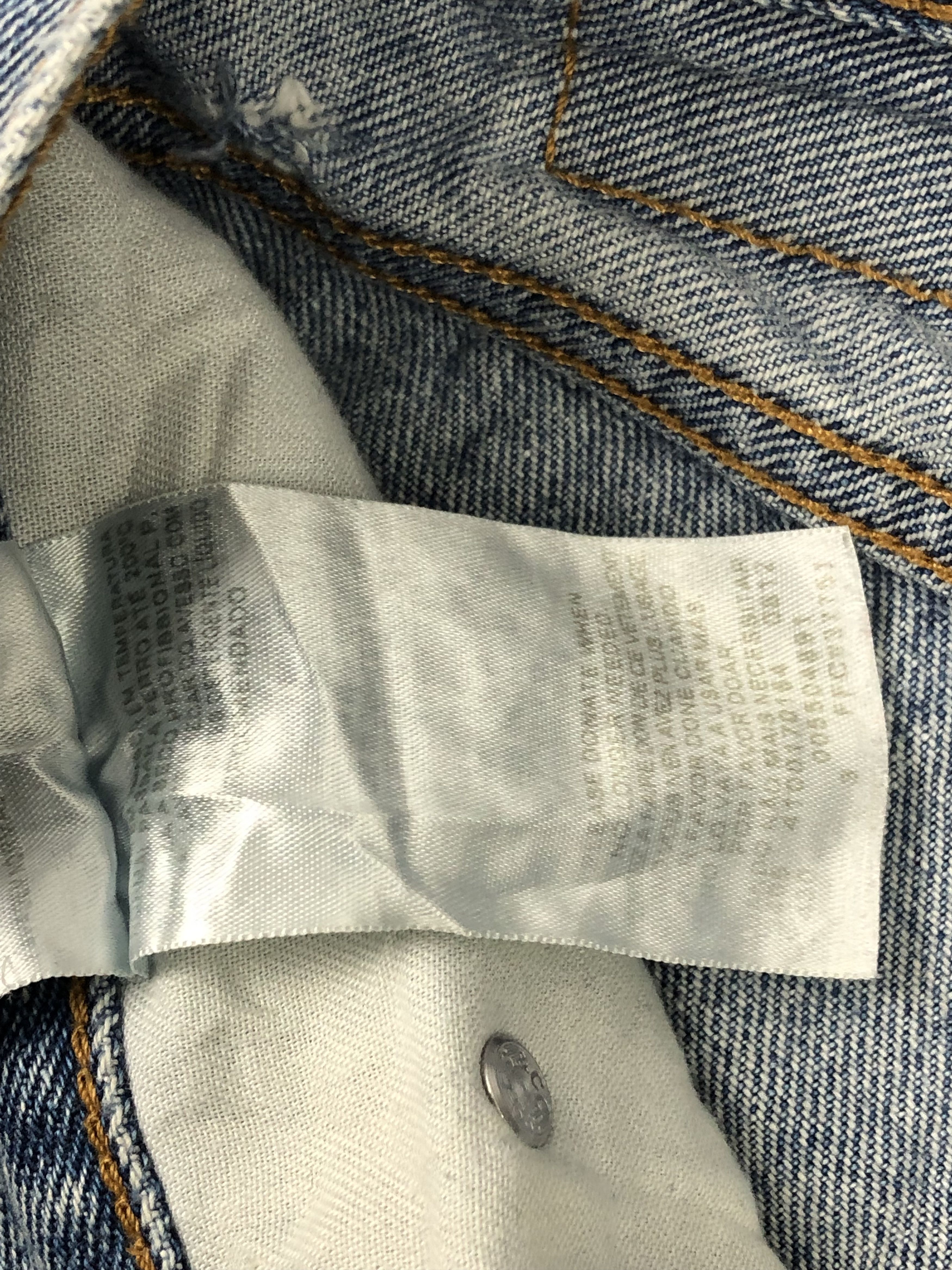 Levi's Vintage Levis 550 Denim DP1587 Size US 36 / EU 52 - 10 Thumbnail